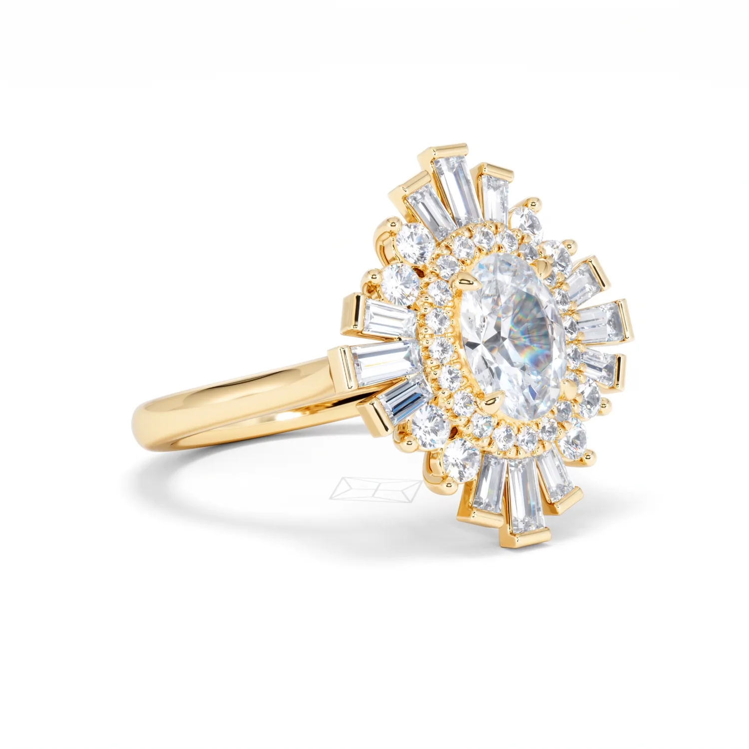 The Radiance Lab Diamond Ring 2.00ct H/SI SetI in 9K Gold - Image 18