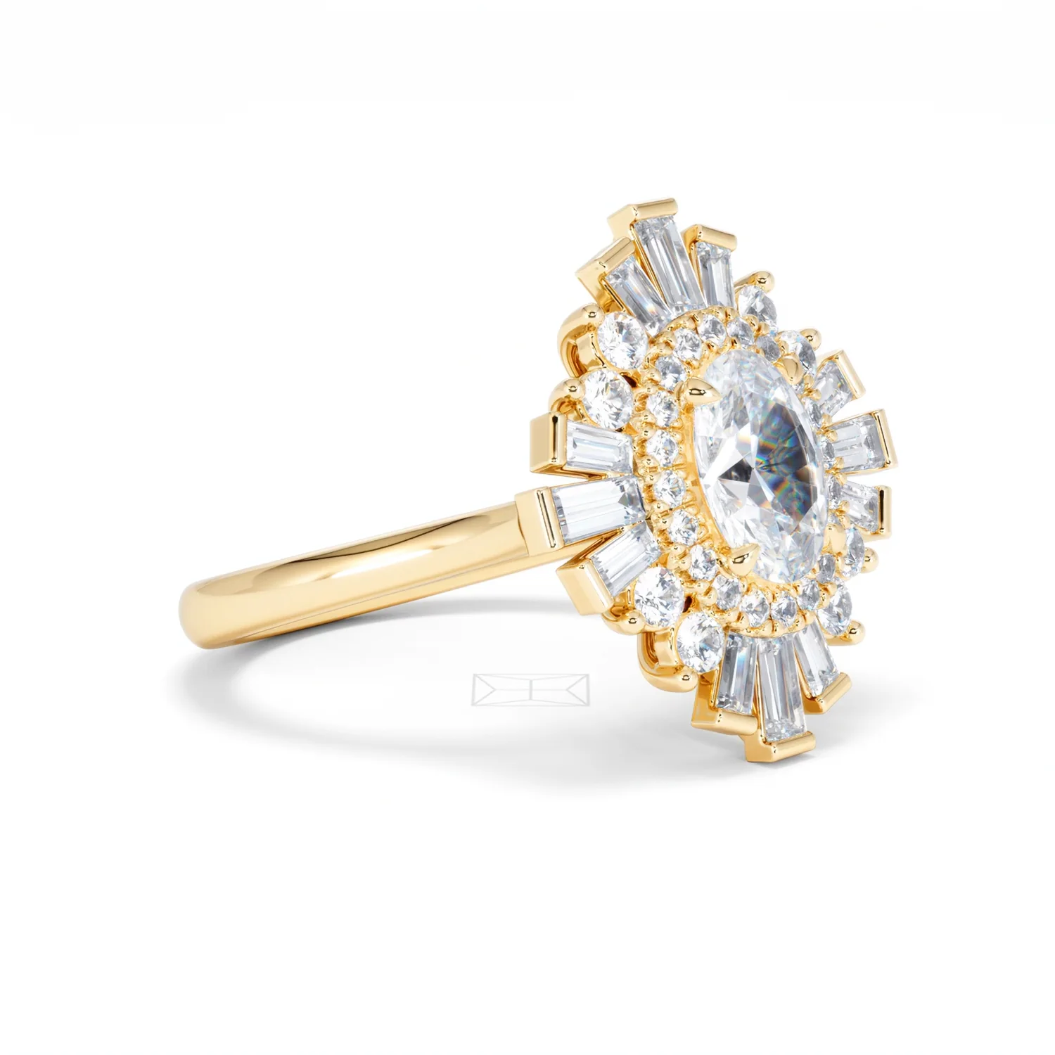 The Radiance Lab Diamond Ring 2.00ct H/SI SetI in 9K Gold - Image 20