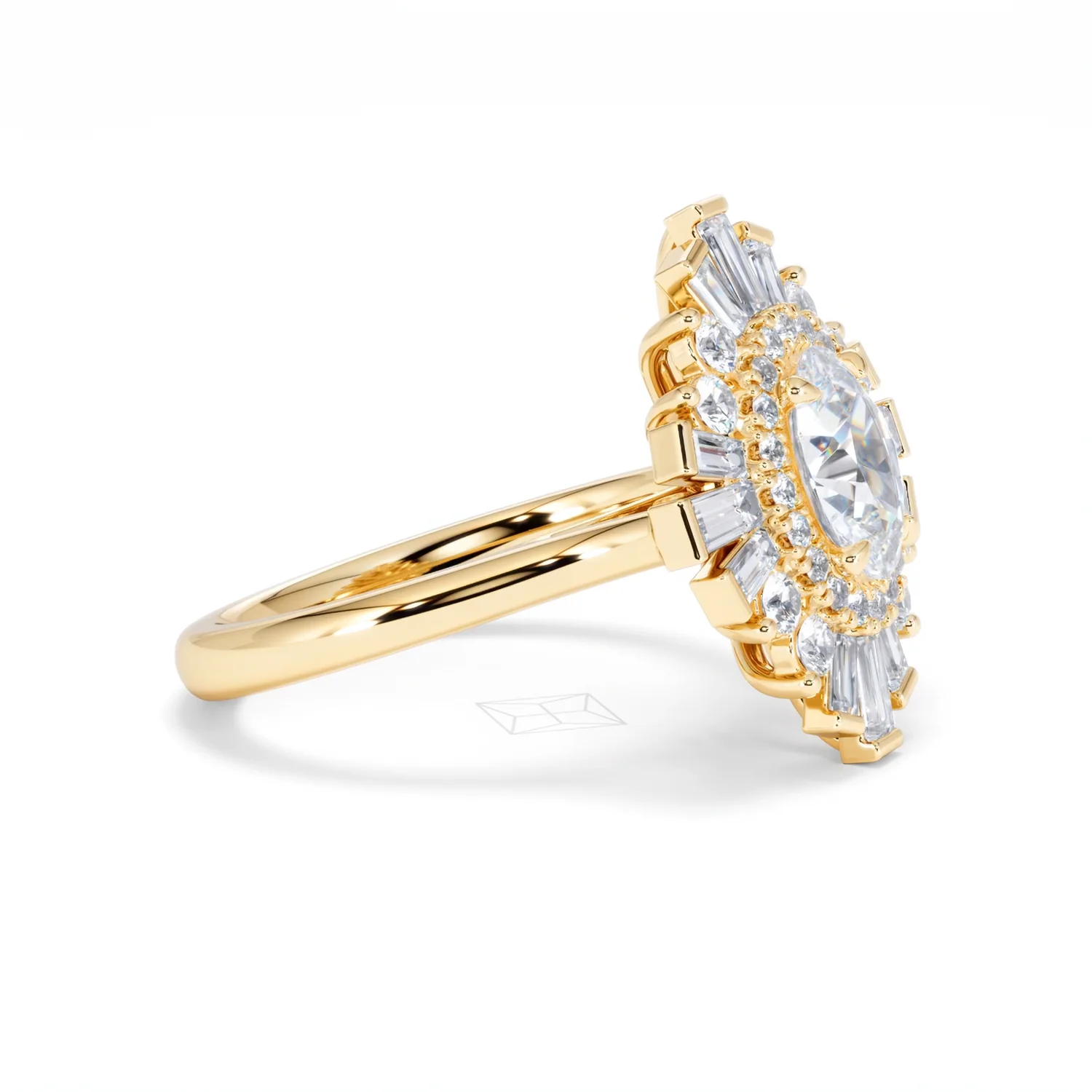 The Radiance Lab Diamond Ring 2.00ct H/SI SetI in 9K Gold - Image 24