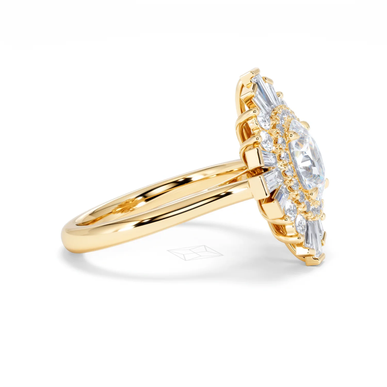 The Radiance Lab Diamond Ring 2.00ct H/SI SetI in 9K Gold - Image 26