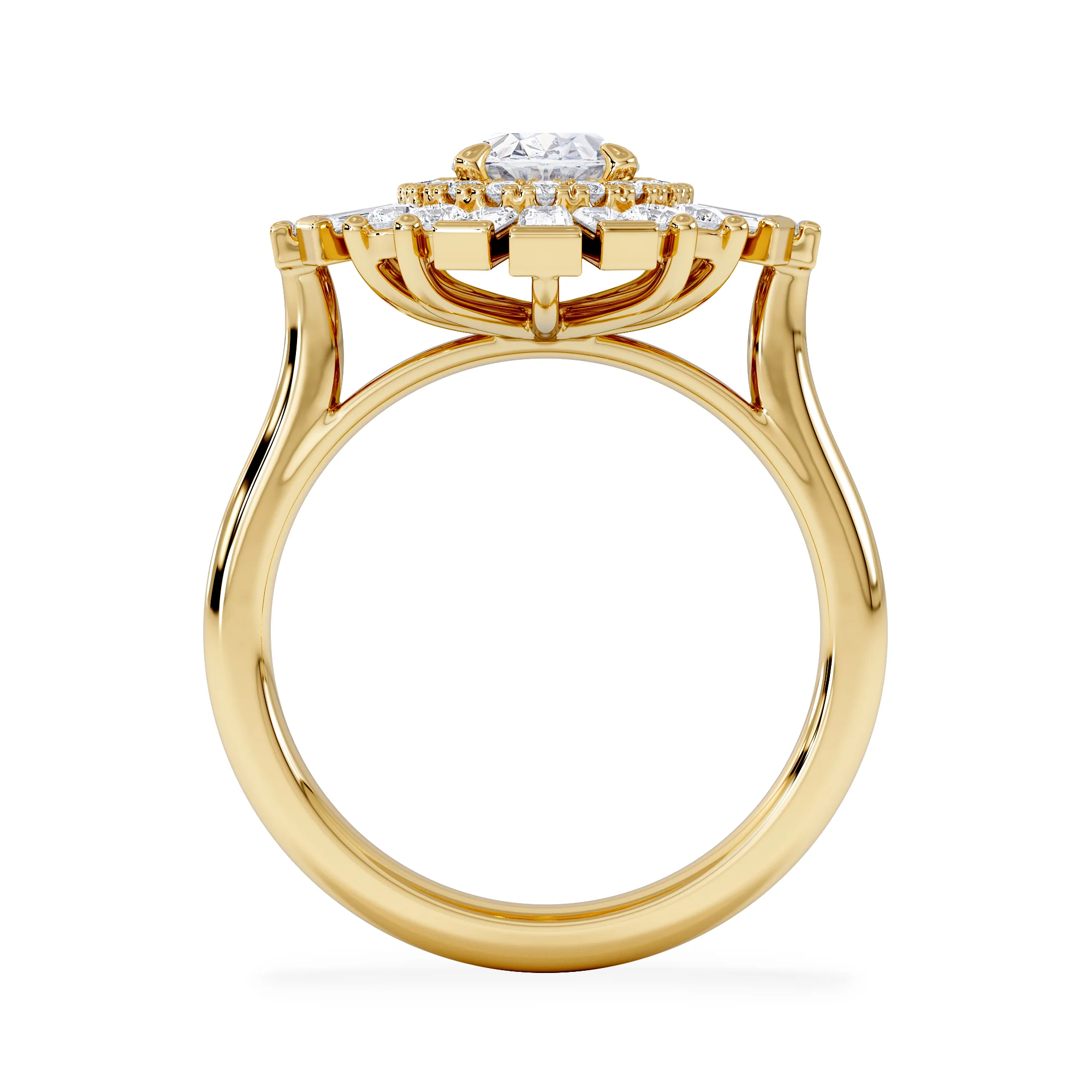 The Radiance Lab Diamond Ring 2.00ct H/SI SetI in 9K Gold - Image 3