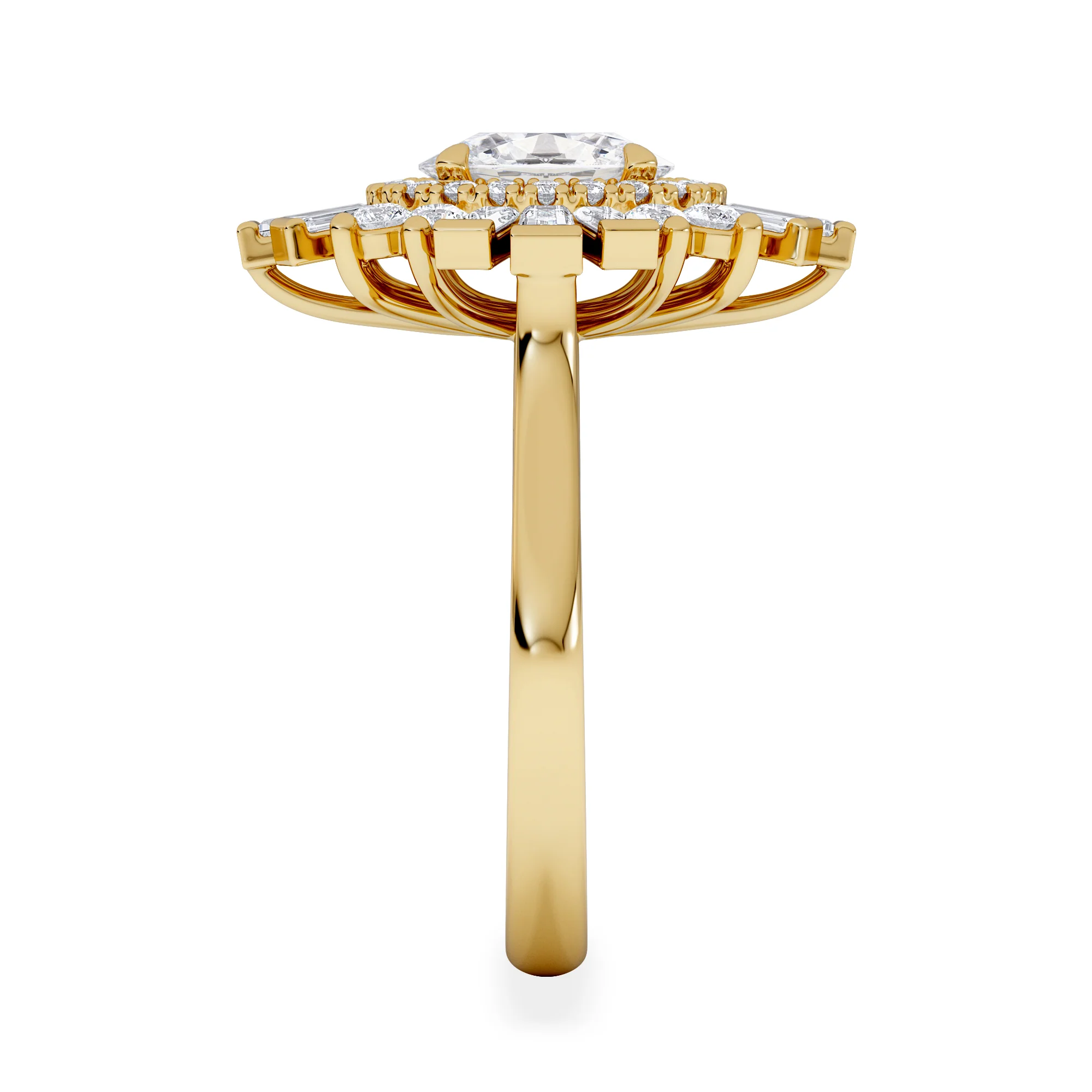 The Radiance Lab Diamond Ring 2.00ct H/SI SetI in 9K Gold - Image 5