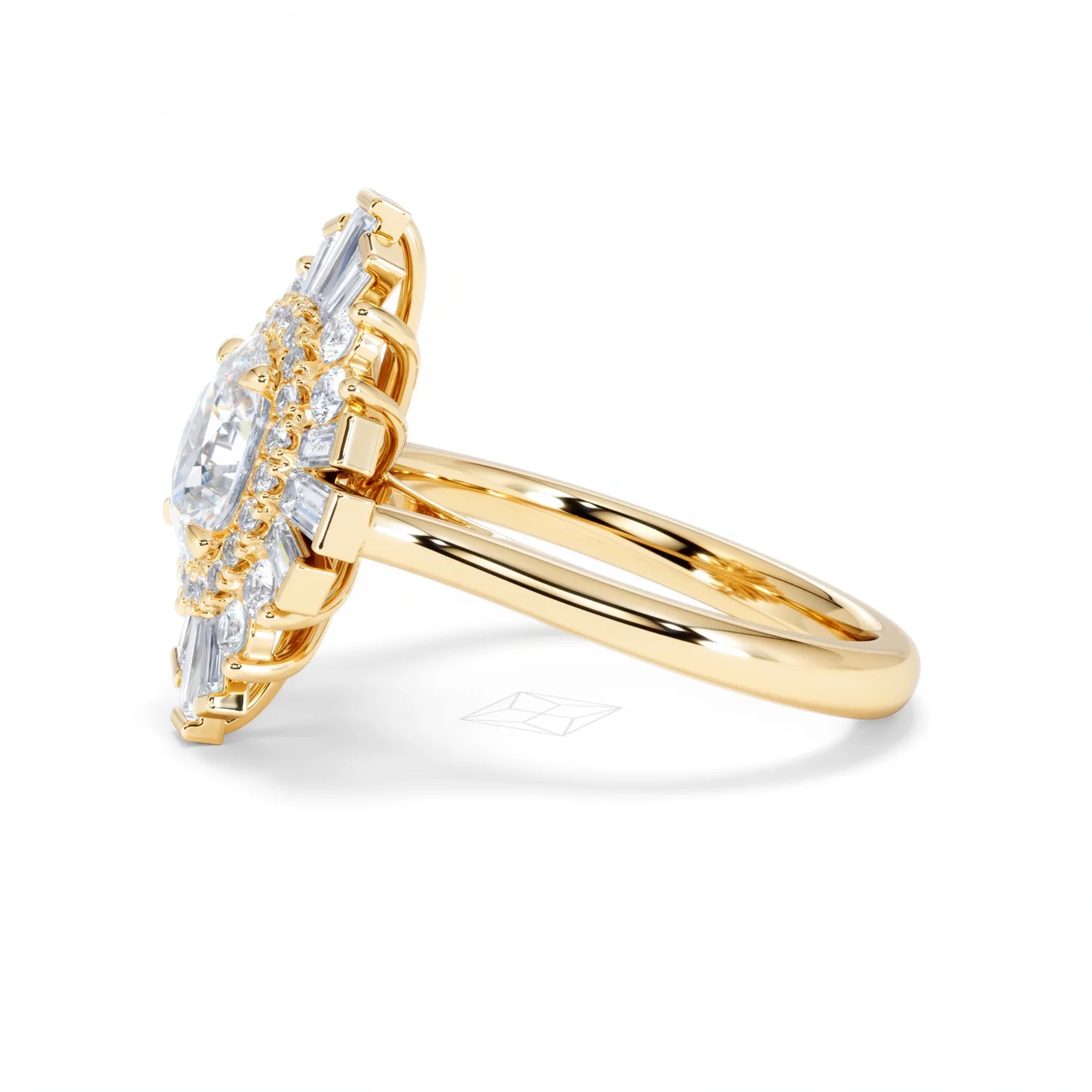 The Radiance Lab Diamond Ring 2.00ct H/SI SetI in 9K Gold - Image 73