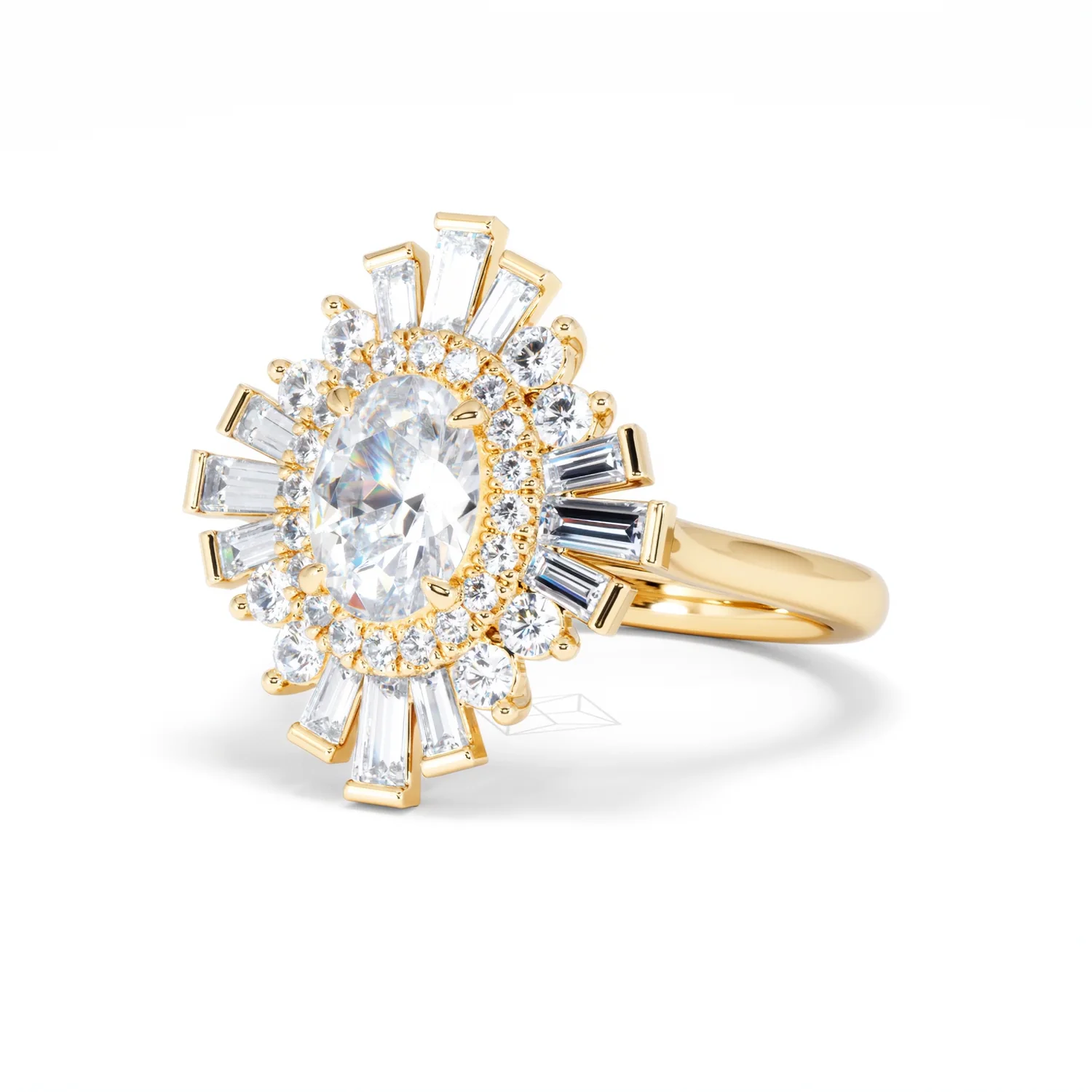 The Radiance Lab Diamond Ring 2.00ct H/SI SetI in 9K Gold - Image 84