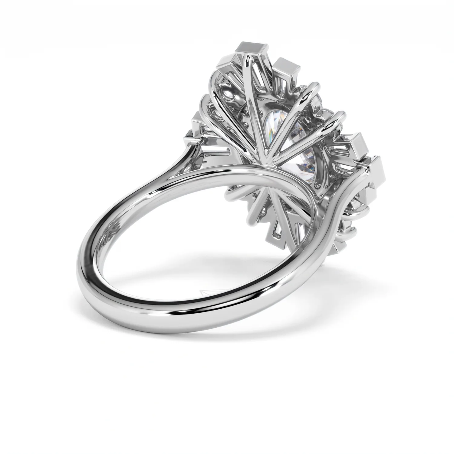 The Radiance Lab Diamond Ring 3.35ct H/SI Set in 18K White Gold - Image 42