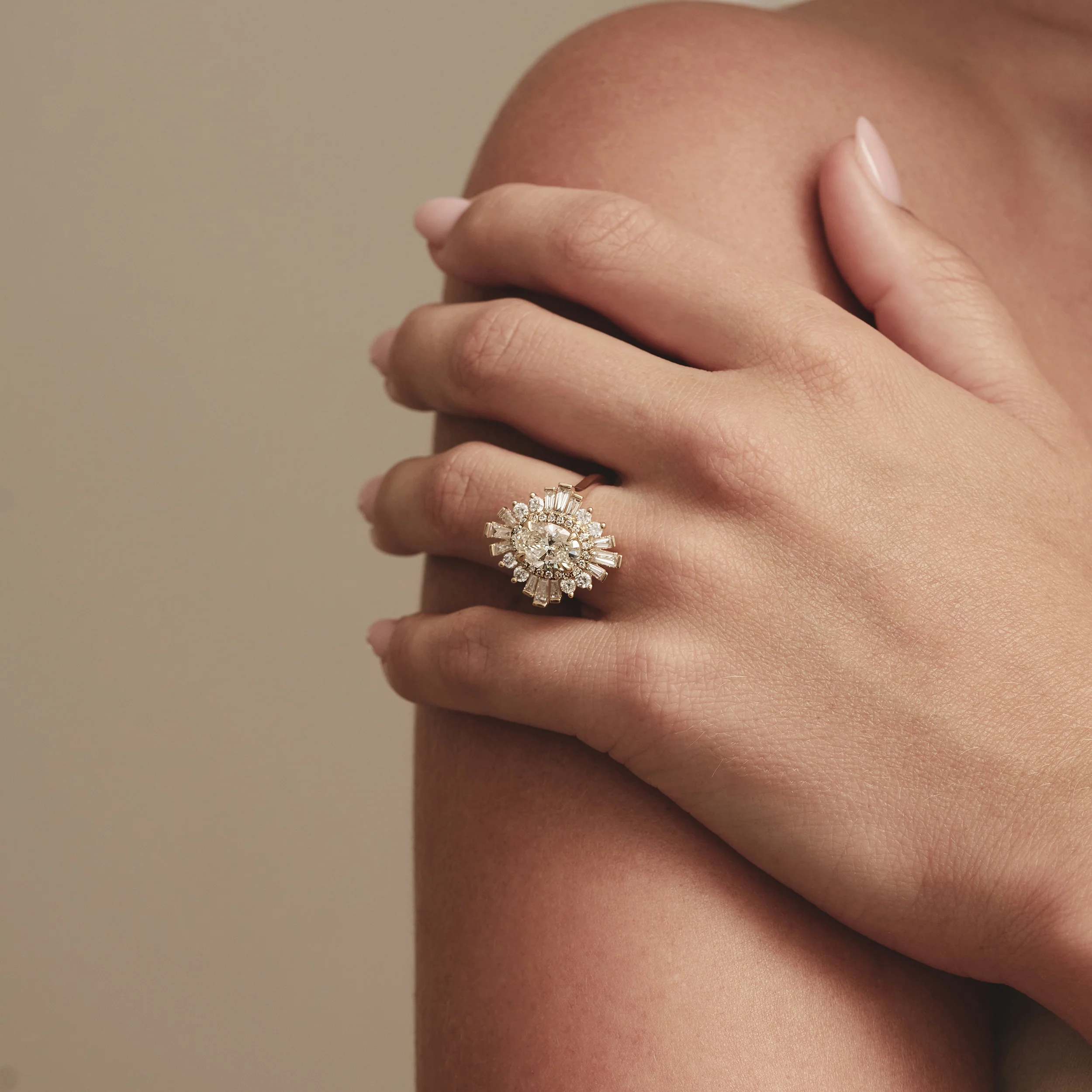 The Radiance Lab Diamond Ring 3.35ct H/SI SetI in 18K Gold - Image 2