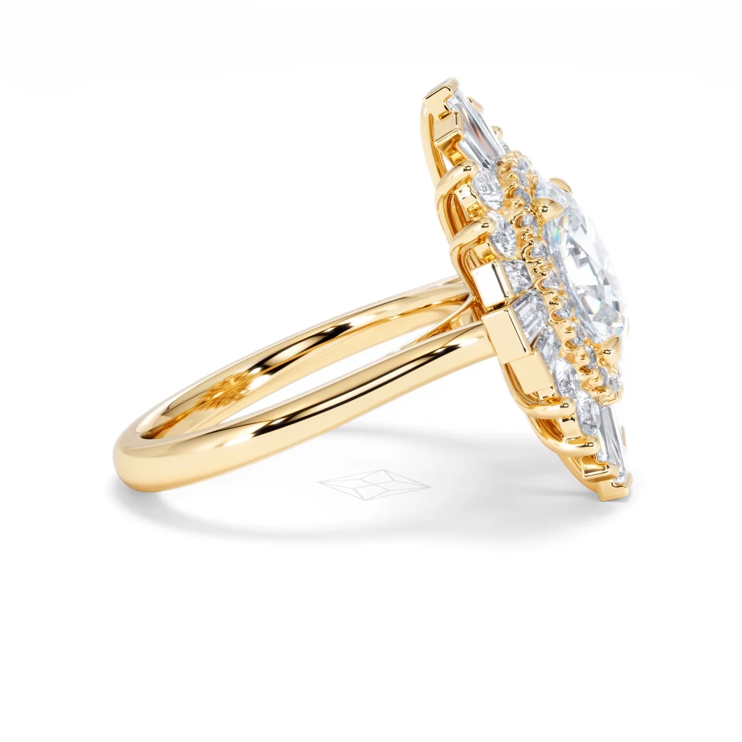 The Radiance Lab Diamond Ring 3.35ct H/SI SetI in 18K Gold - Image 28