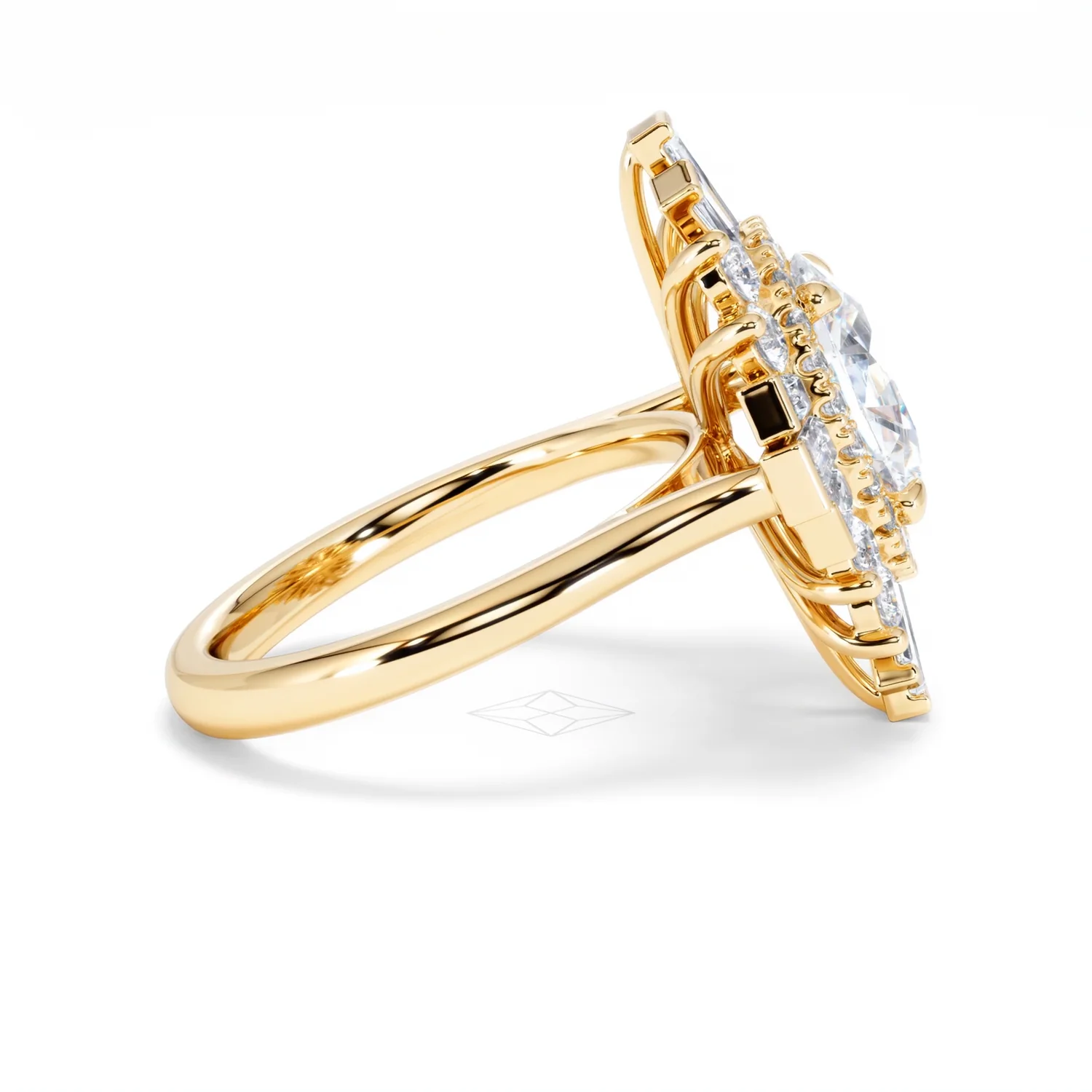 The Radiance Lab Diamond Ring 3.35ct H/SI SetI in 18K Gold - Image 30
