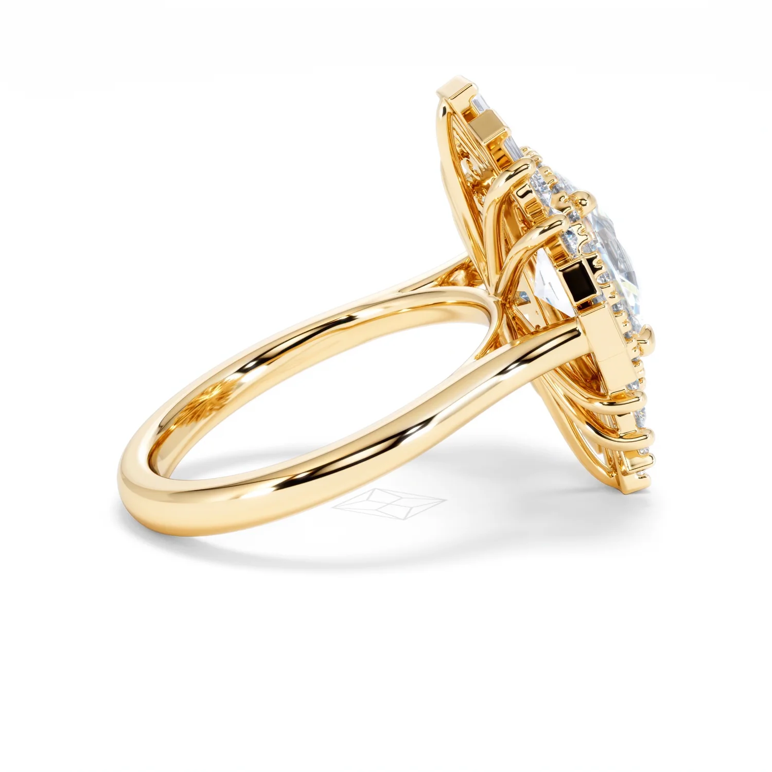 The Radiance Lab Diamond Ring 3.35ct H/SI SetI in 18K Gold - Image 33