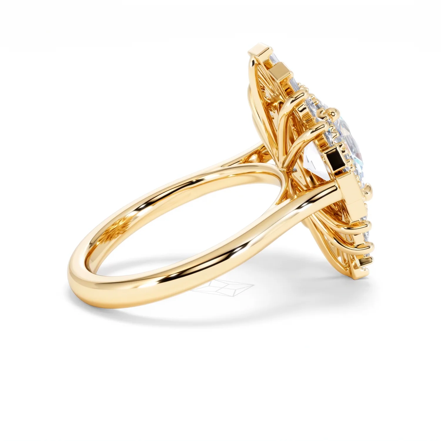 The Radiance Lab Diamond Ring 3.35ct H/SI SetI in 18K Gold - Image 34