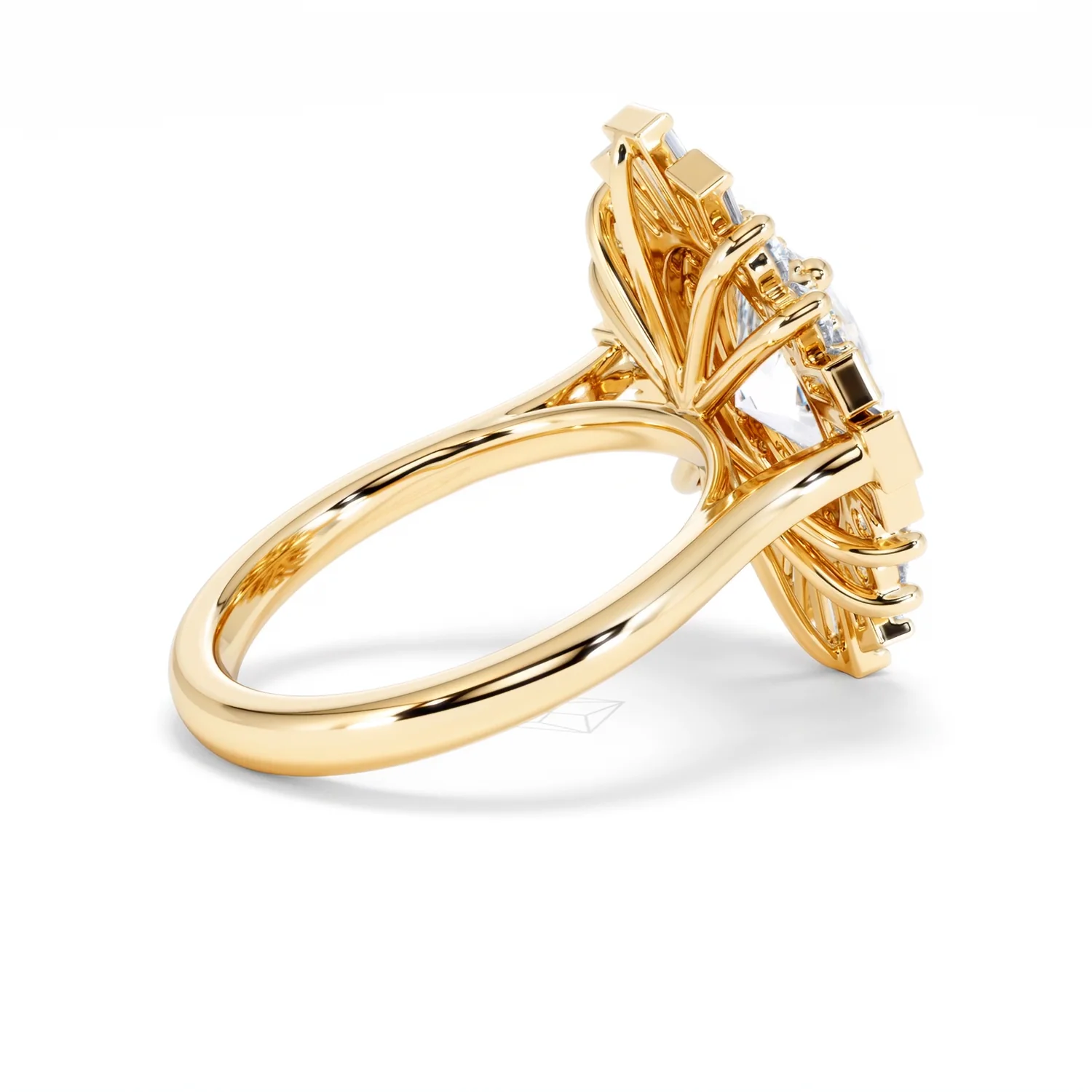 The Radiance Lab Diamond Ring 3.35ct H/SI SetI in 18K Gold - Image 36