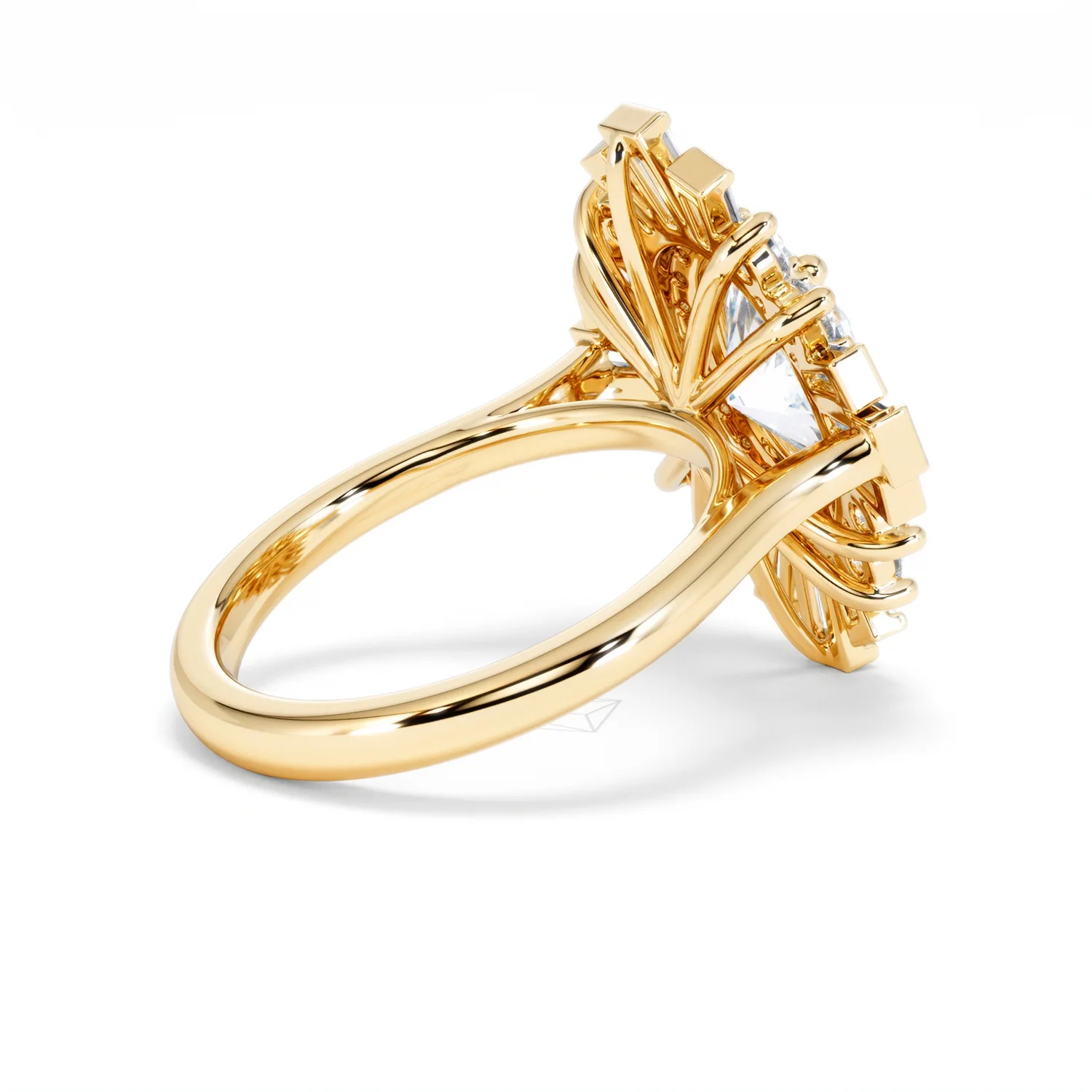 The Radiance Lab Diamond Ring 3.35ct H/SI SetI in 18K Gold - Image 37