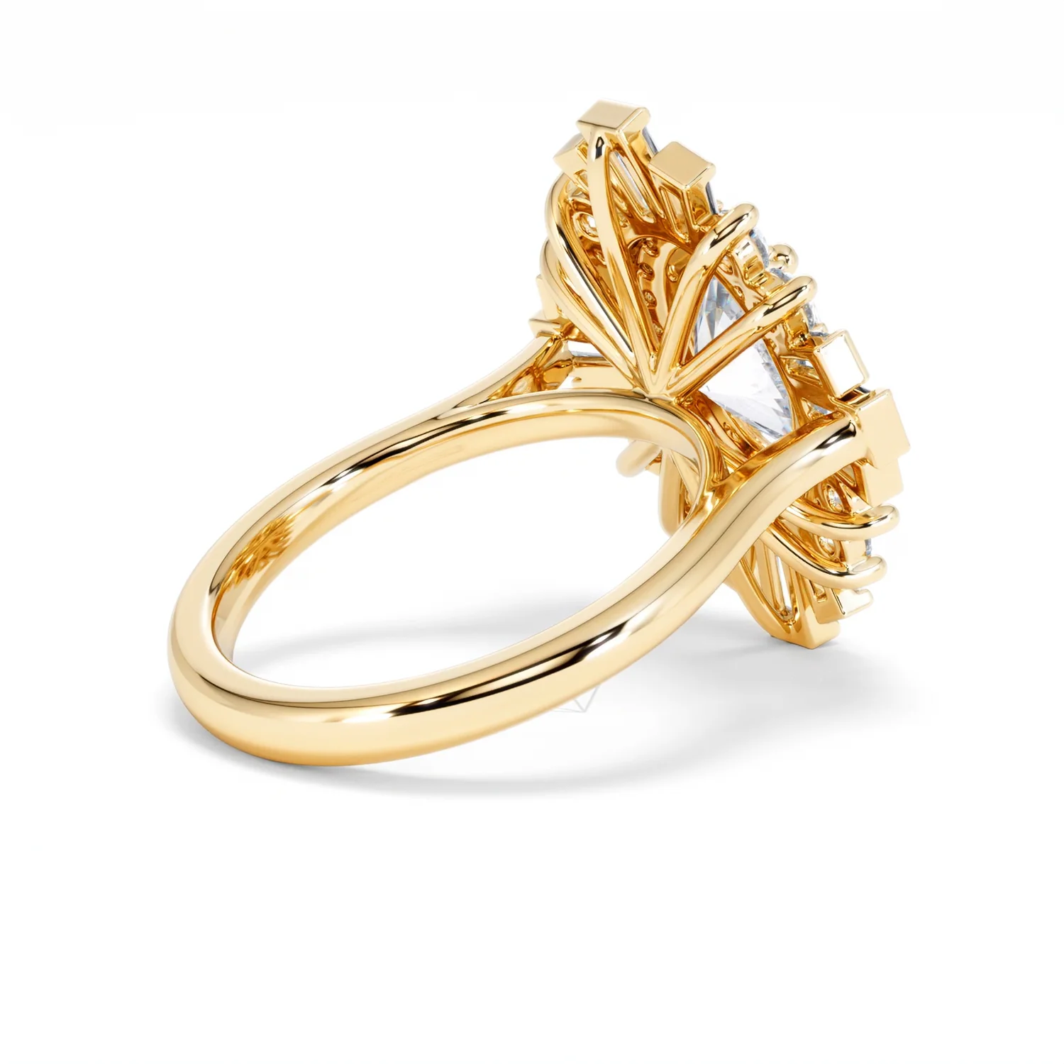 The Radiance Lab Diamond Ring 3.35ct H/SI SetI in 18K Gold - Image 38