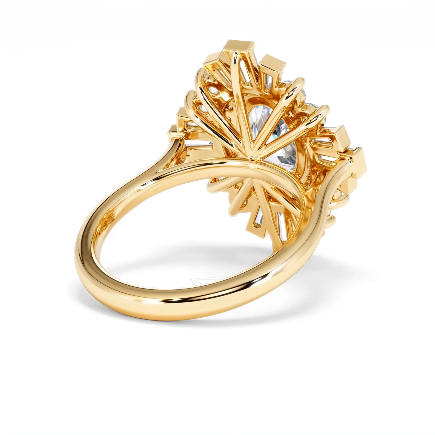 The Radiance Lab Diamond Ring 3.35ct H/SI SetI in 18K Gold - Image 43