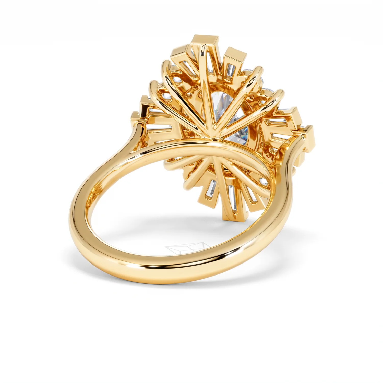 The Radiance Lab Diamond Ring 3.35ct H/SI SetI in 18K Gold - Image 45