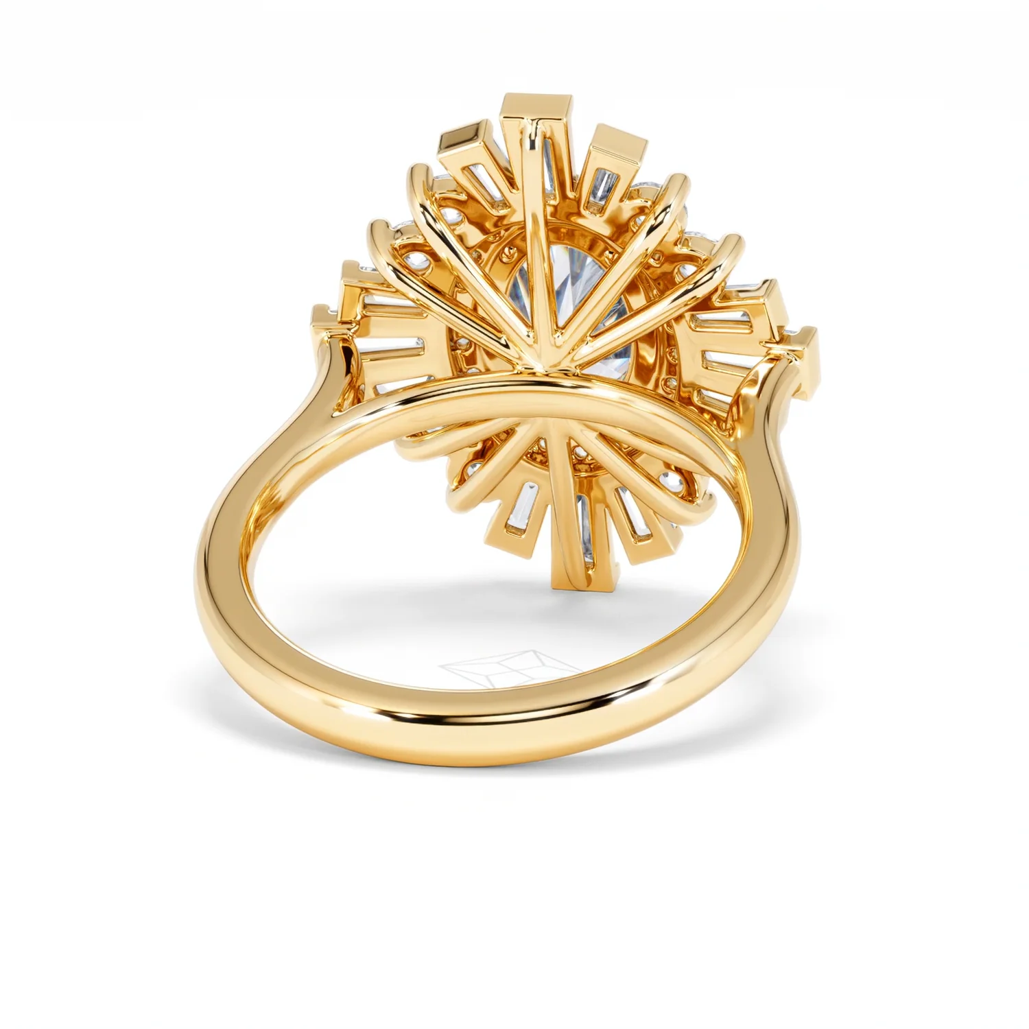 The Radiance Lab Diamond Ring 3.35ct H/SI SetI in 18K Gold - Image 47