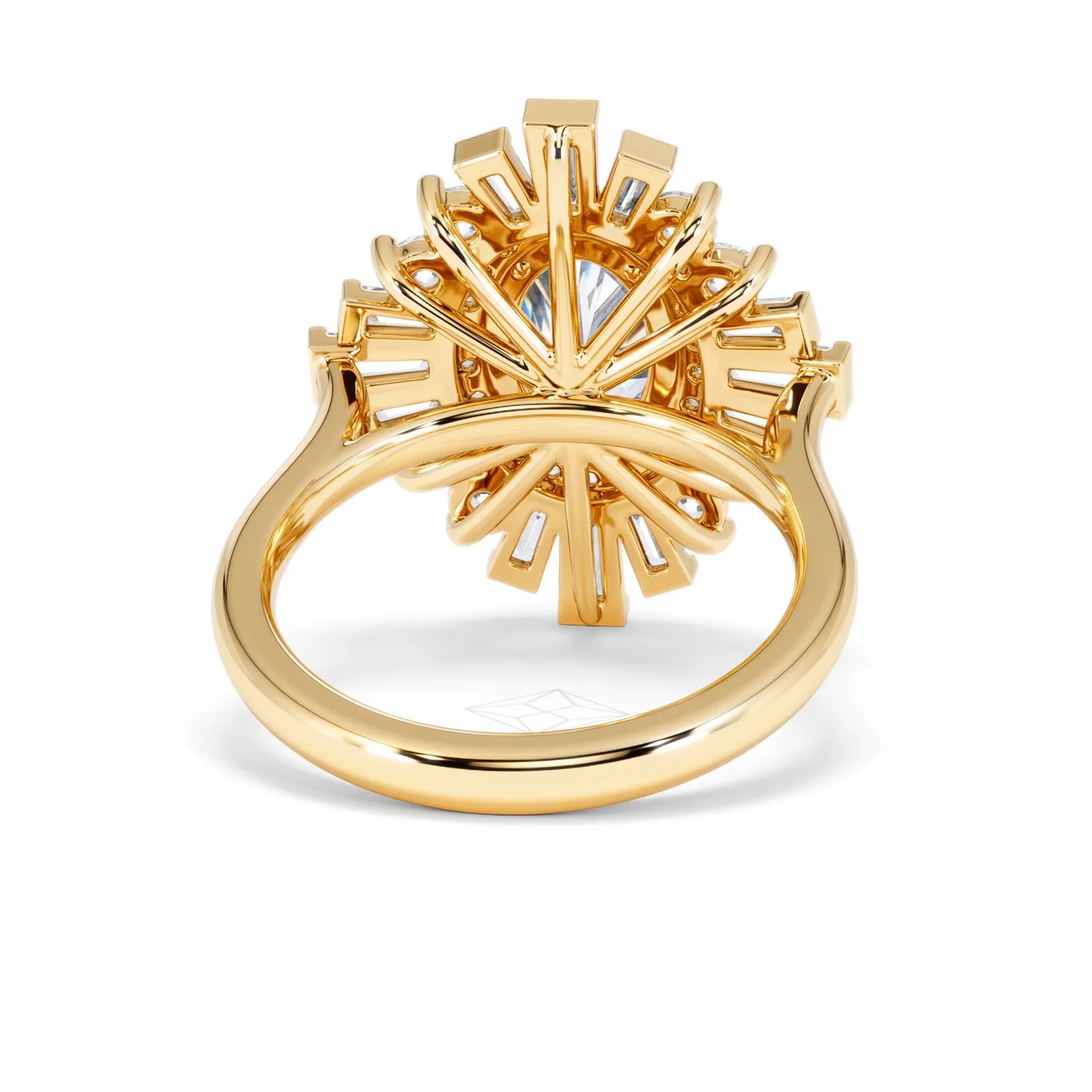 The Radiance Lab Diamond Ring 3.35ct H/SI SetI in 18K Gold - Image 48