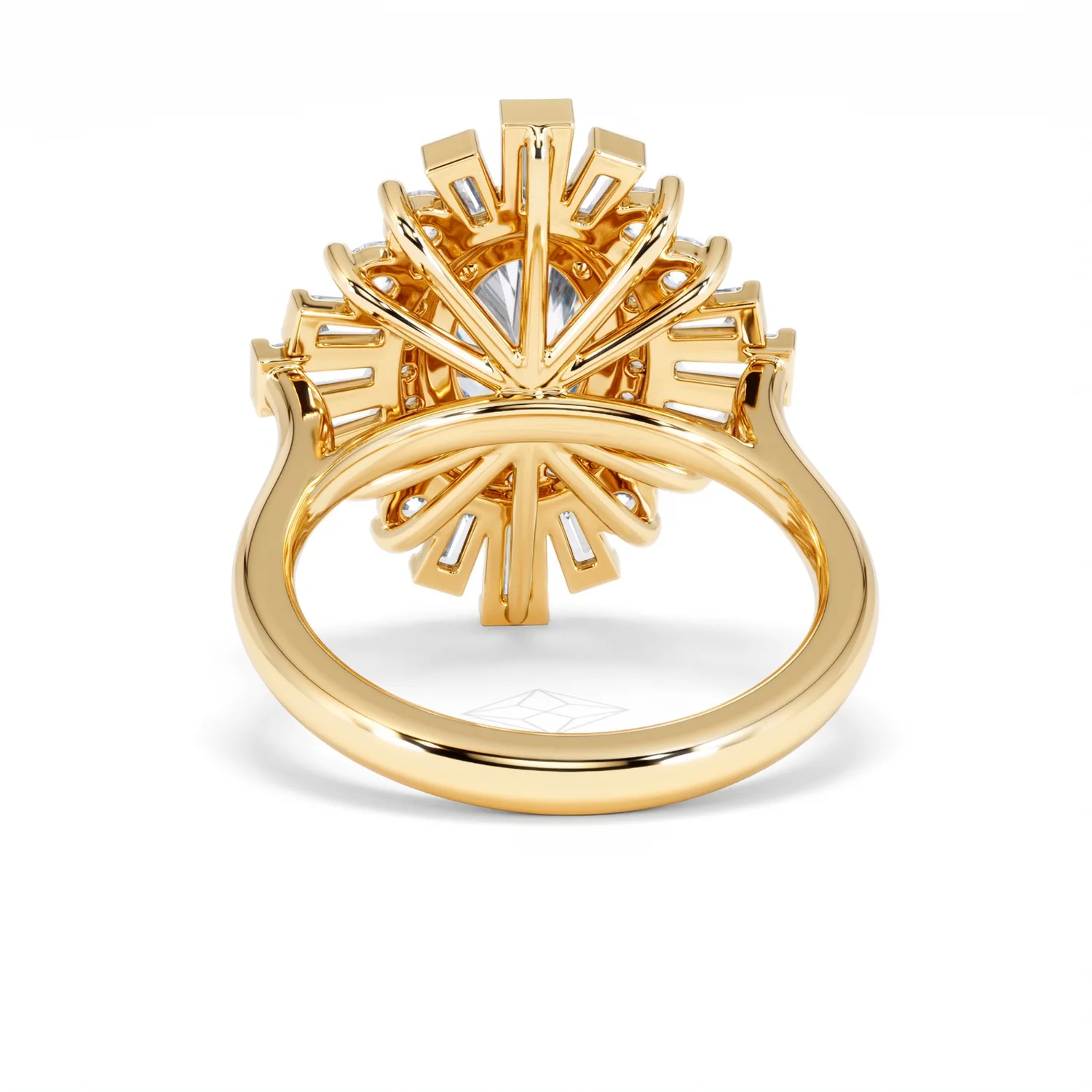 The Radiance Lab Diamond Ring 3.35ct H/SI SetI in 18K Gold - Image 51