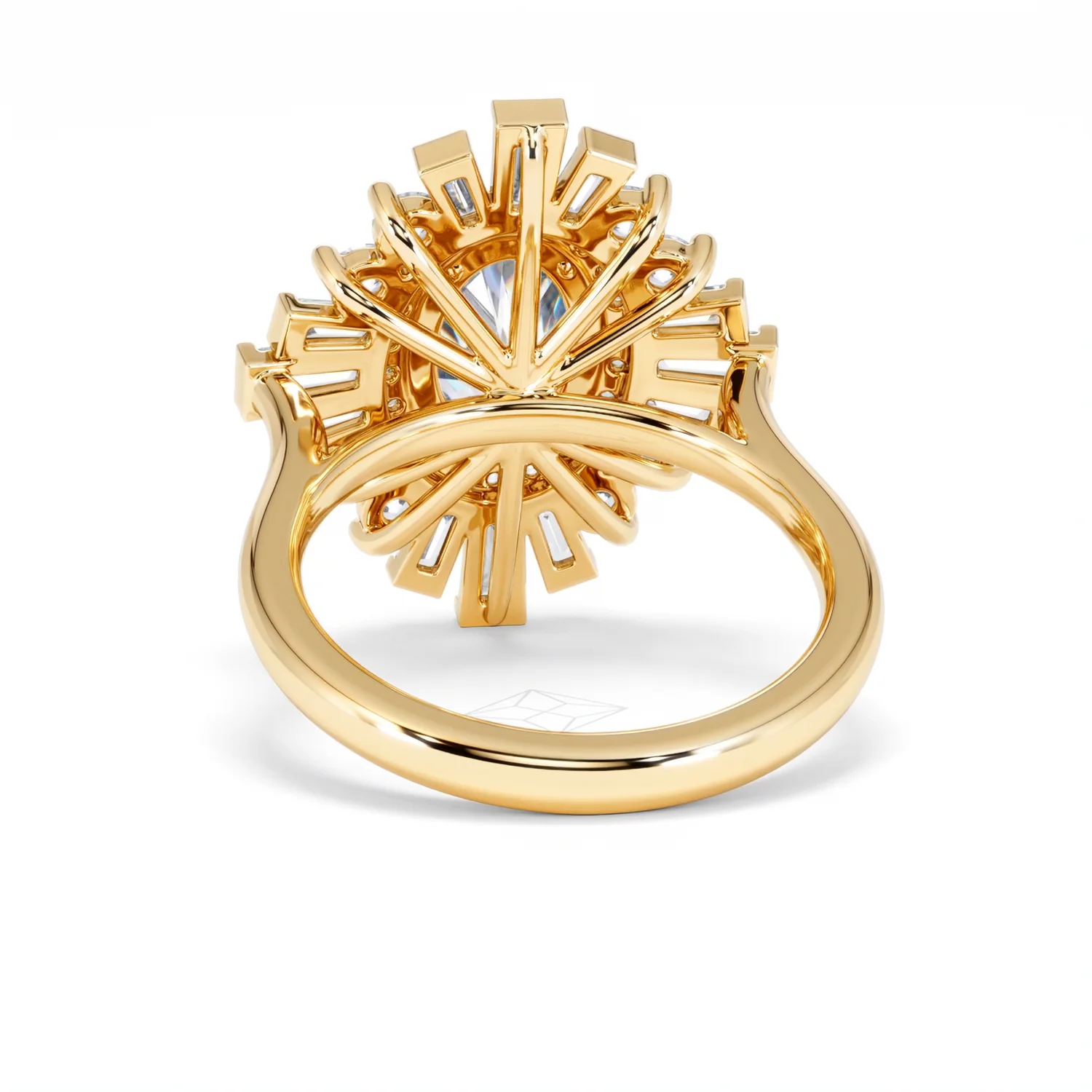 The Radiance Lab Diamond Ring 3.35ct H/SI SetI in 18K Gold - Image 52