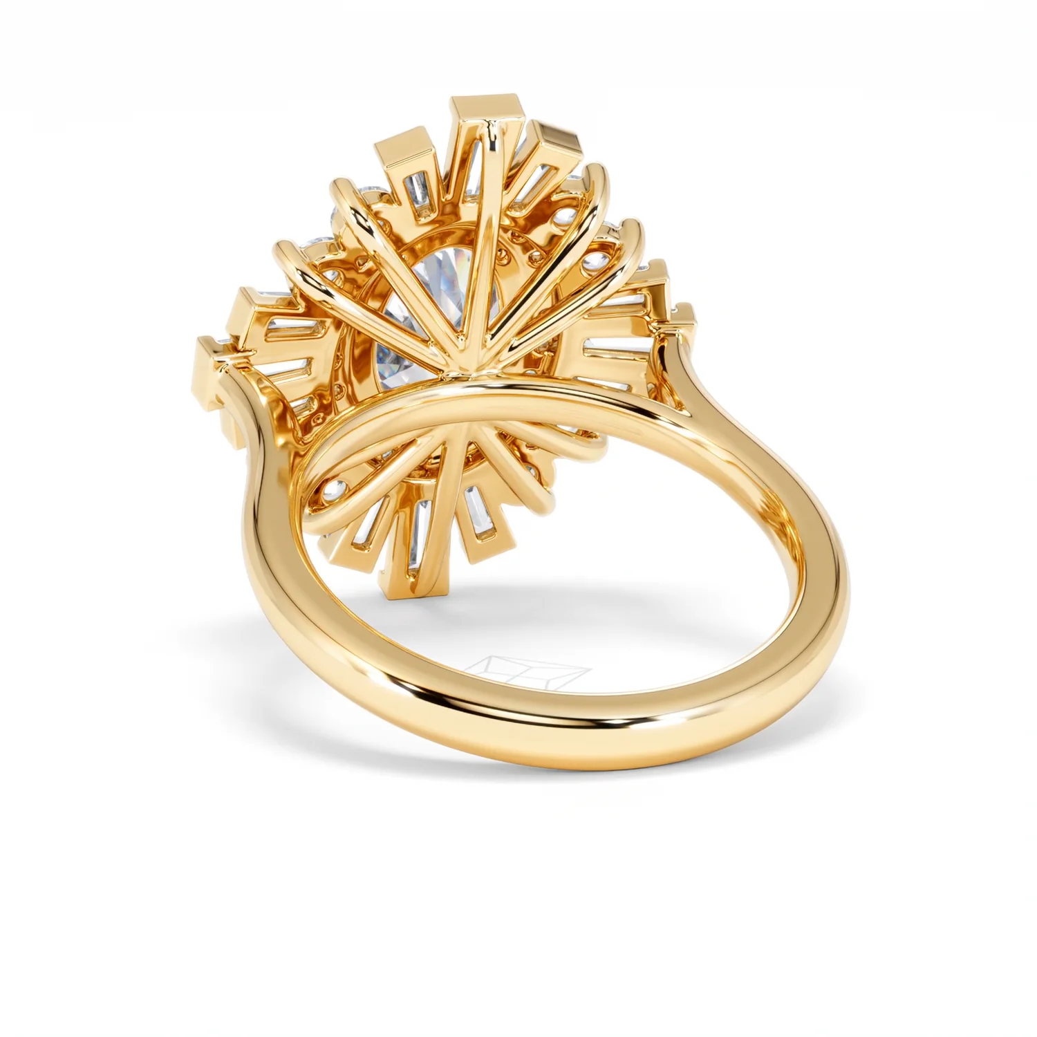 The Radiance Lab Diamond Ring 3.35ct H/SI SetI in 18K Gold - Image 54