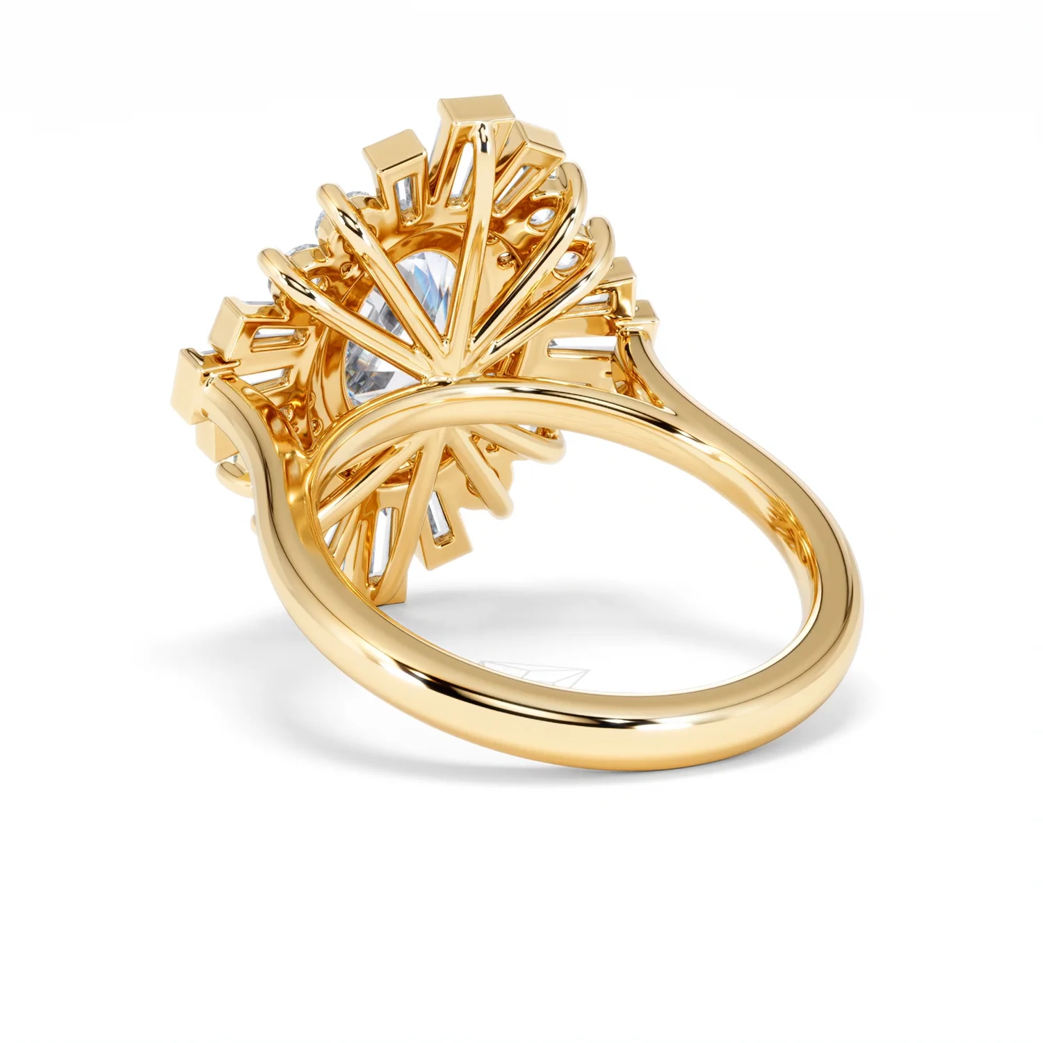 The Radiance Lab Diamond Ring 3.35ct H/SI SetI in 18K Gold - Image 56