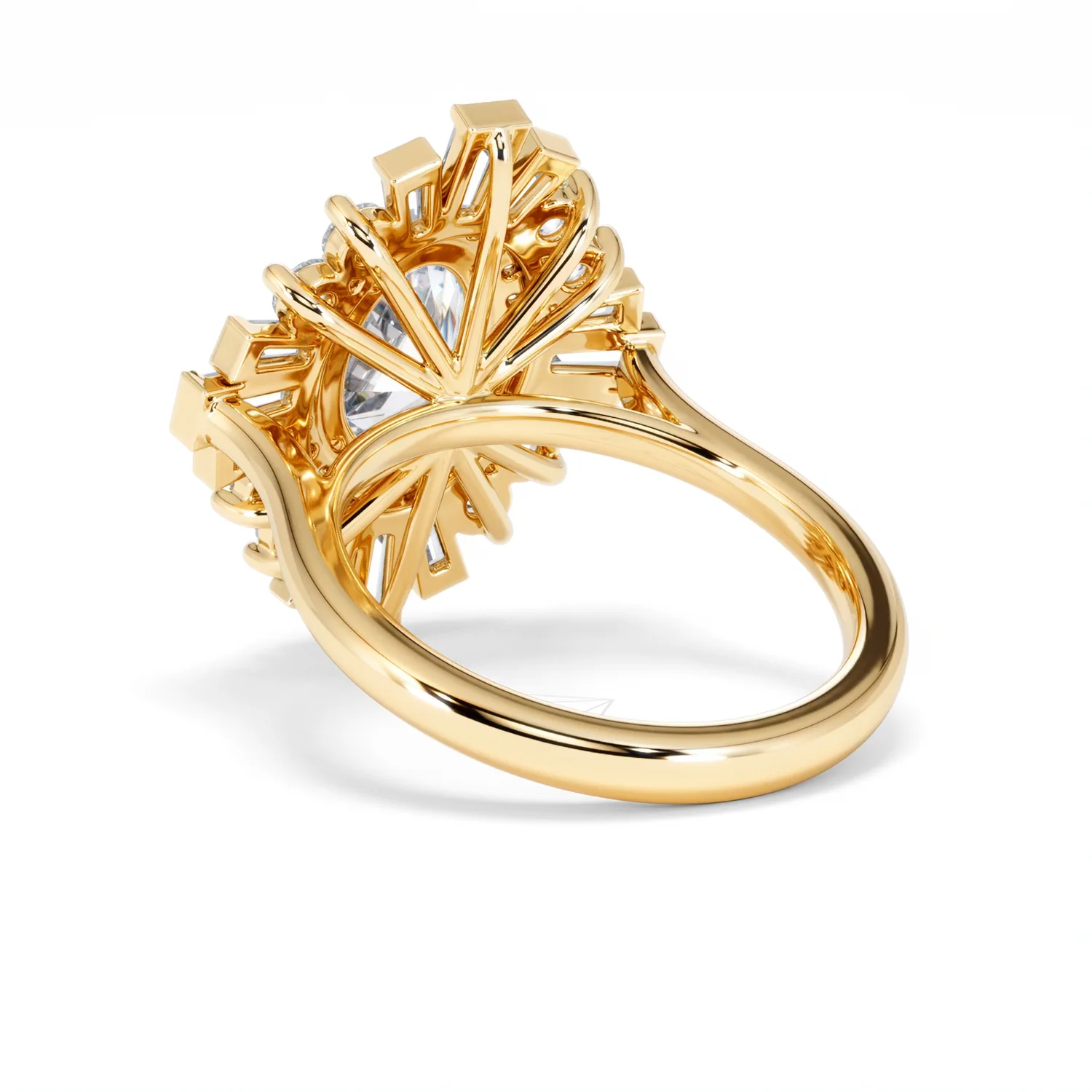 The Radiance Lab Diamond Ring 3.35ct H/SI SetI in 18K Gold - Image 57