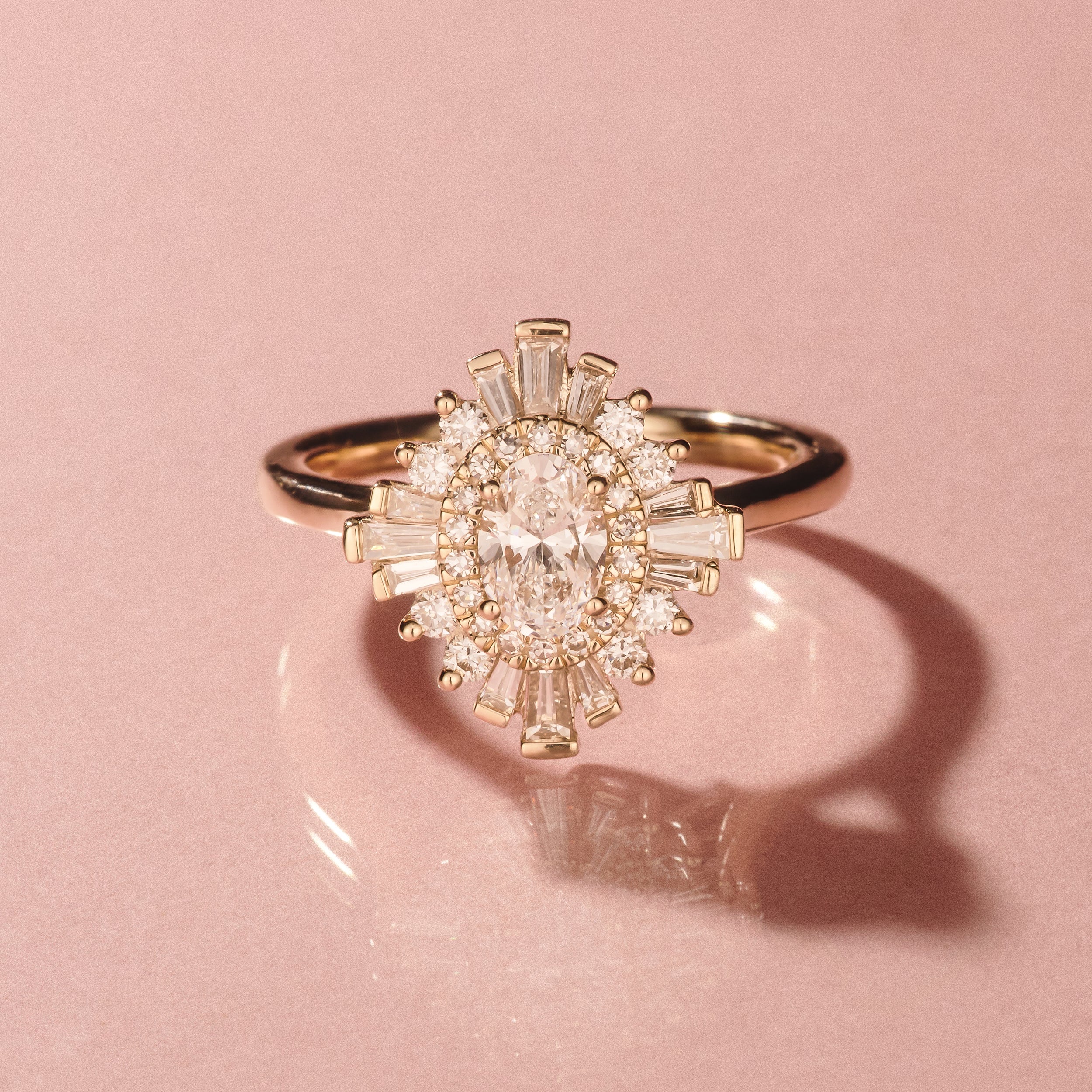 The Radiance Lab Diamond Ring 3.35ct H/SI SetI in 18K Gold - Image 6