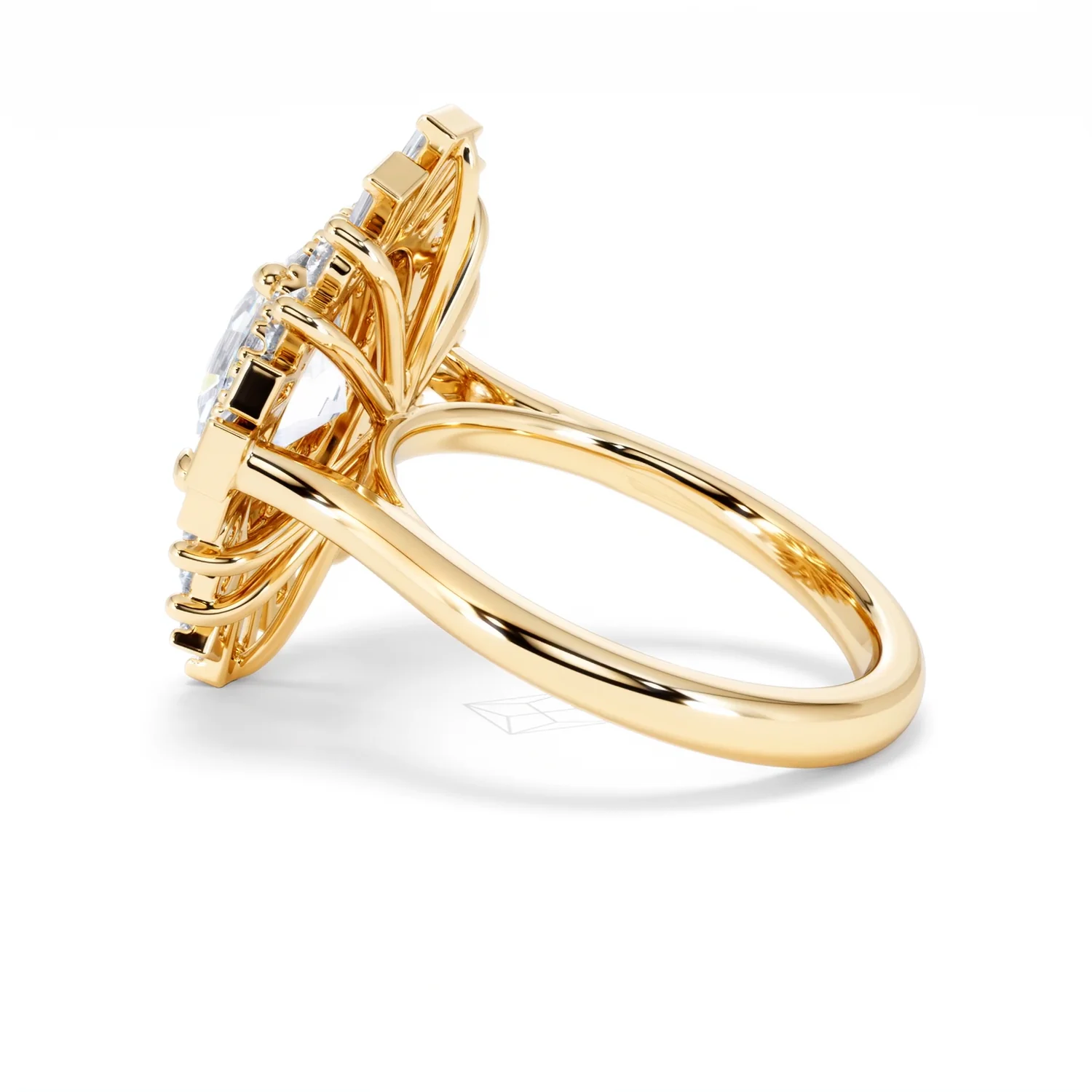 The Radiance Lab Diamond Ring 3.35ct H/SI SetI in 18K Gold - Image 65