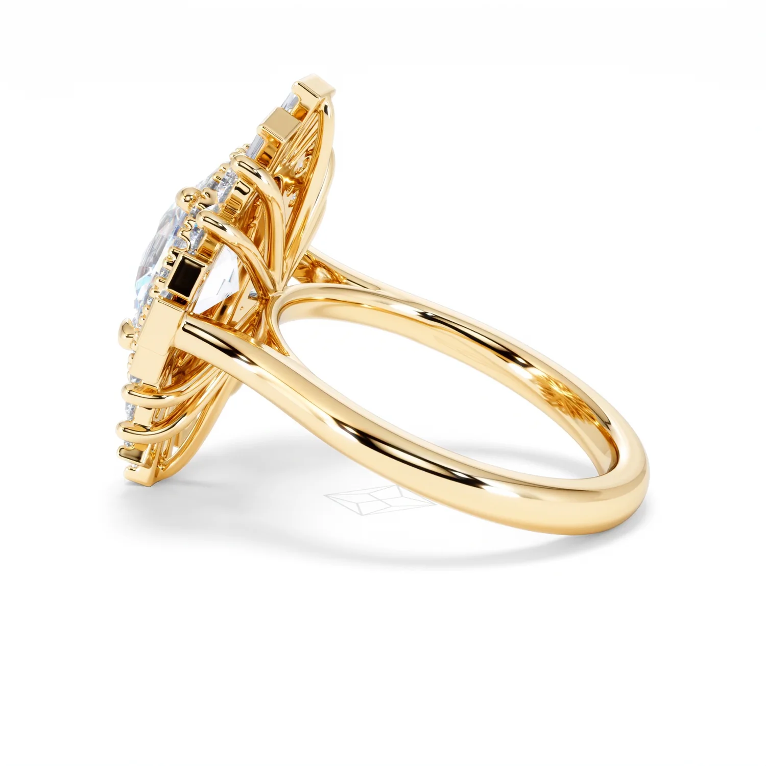 The Radiance Lab Diamond Ring 3.35ct H/SI SetI in 18K Gold - Image 66