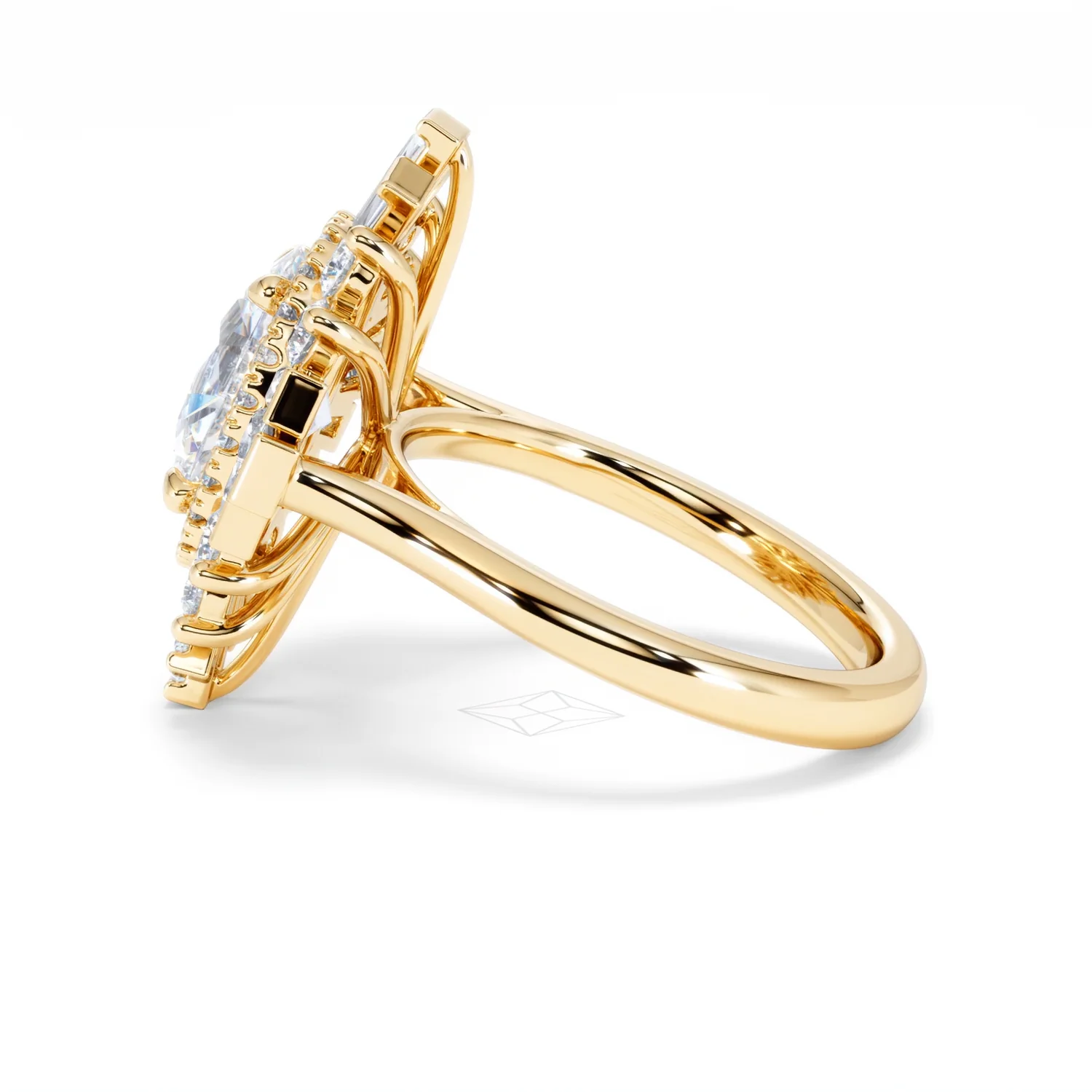 The Radiance Lab Diamond Ring 3.35ct H/SI SetI in 18K Gold - Image 68