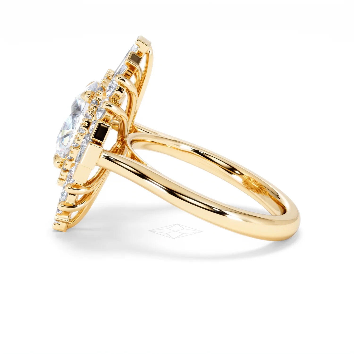 The Radiance Lab Diamond Ring 3.35ct H/SI SetI in 18K Gold - Image 69