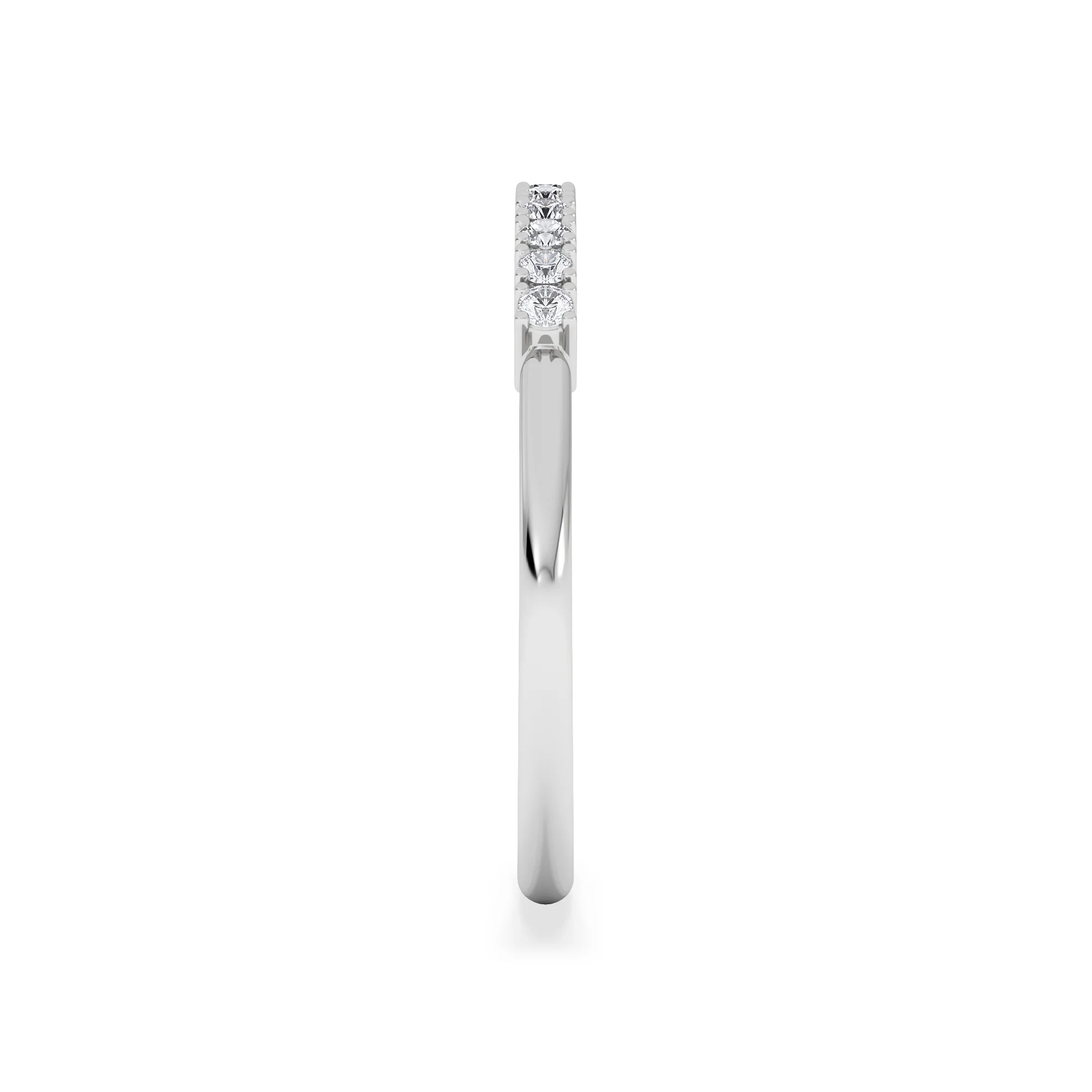 Twilight Lab Diamond 0.15ct H/SI Half Eternity Ring in 925 Silver - Image 5