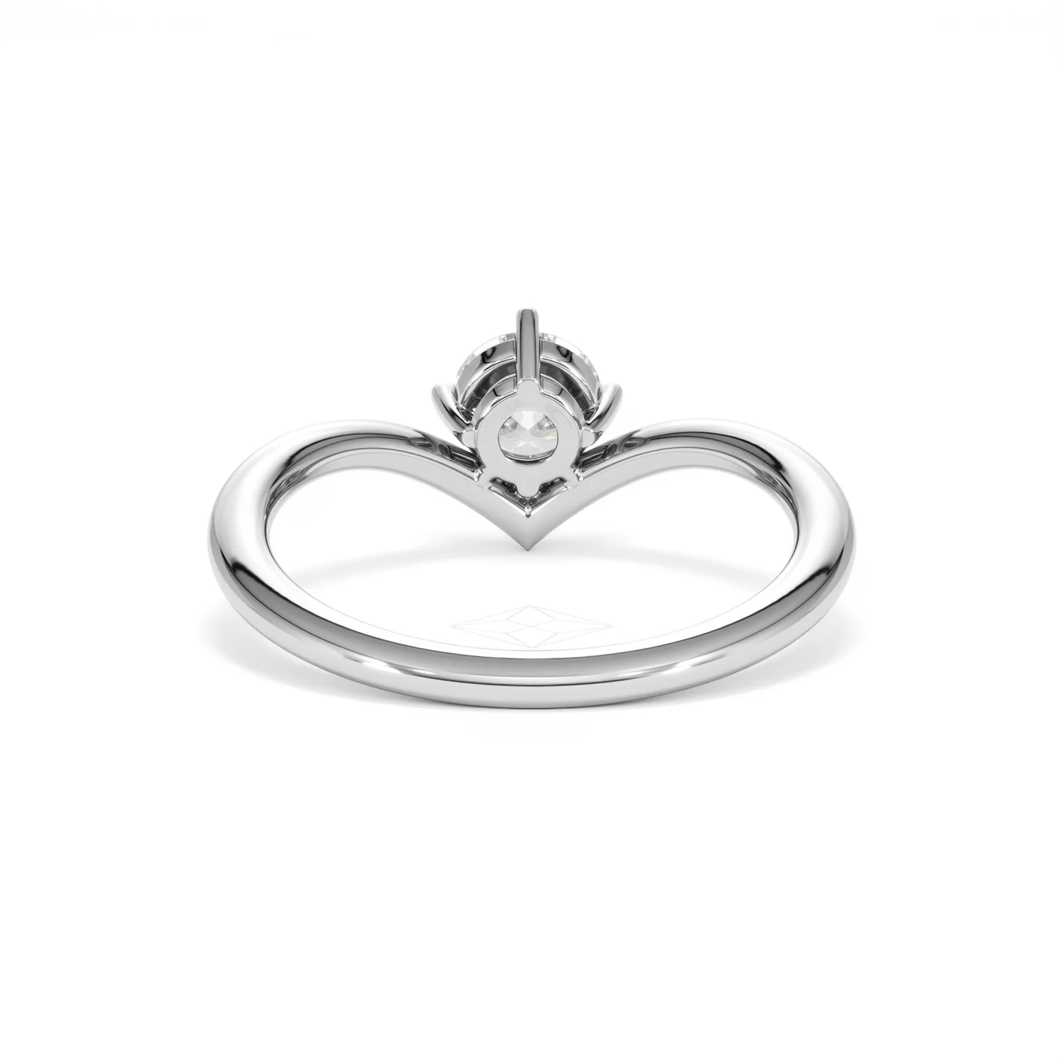 Vela 0.50ct Emerald Cut Lab Diamond Solitaire Engagement Ring in Platinum - Image 47