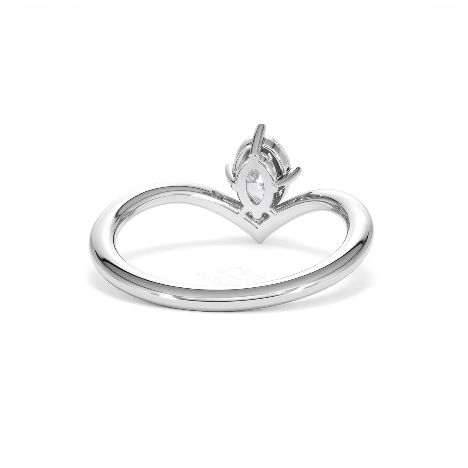 Vela 0.50ct Oval Cut Lab Diamond Solitaire Engagement Ring in Platinum - Image 44
