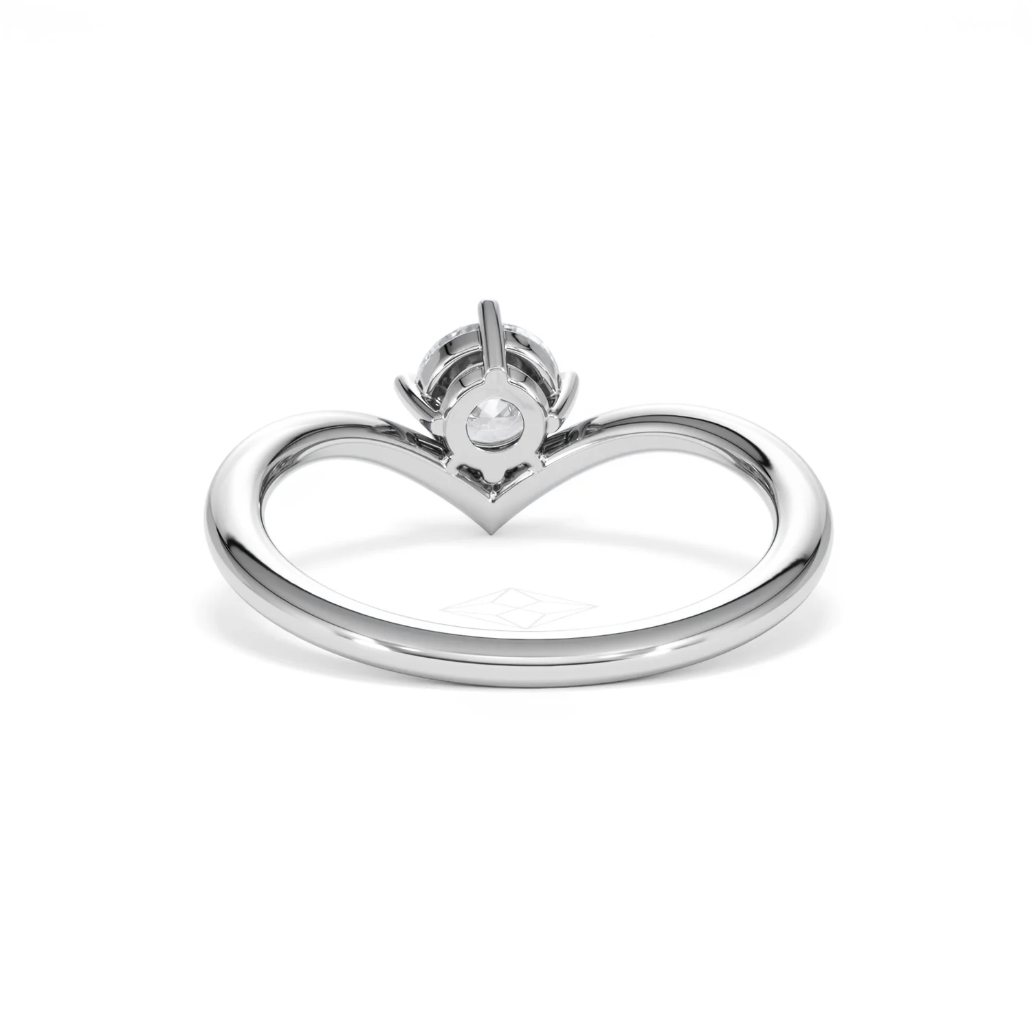 Vela 0.50ct Round Cut Lab Diamond Solitaire Engagement Ring in Platinum - Image 49