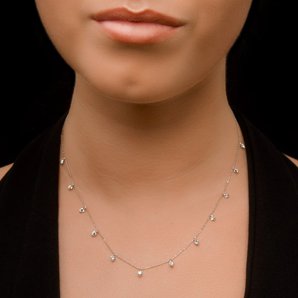 Vivara Collection 0.50ct Diamond and 18K White Gold Necklace - Image 6
