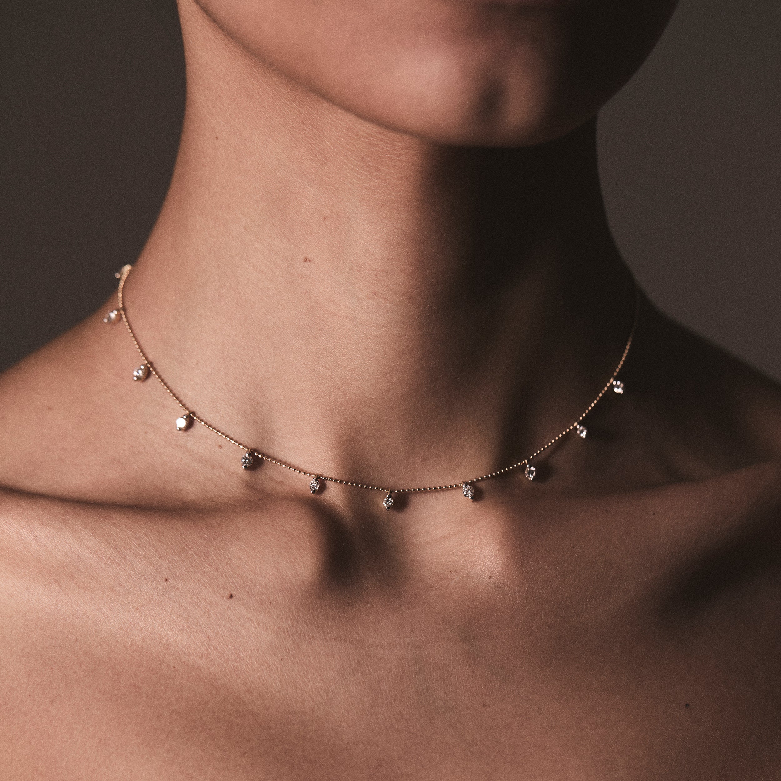 Vivara Lab Diamond Necklace 1.00ct H/SI in 9K Yellow Gold - Image 4