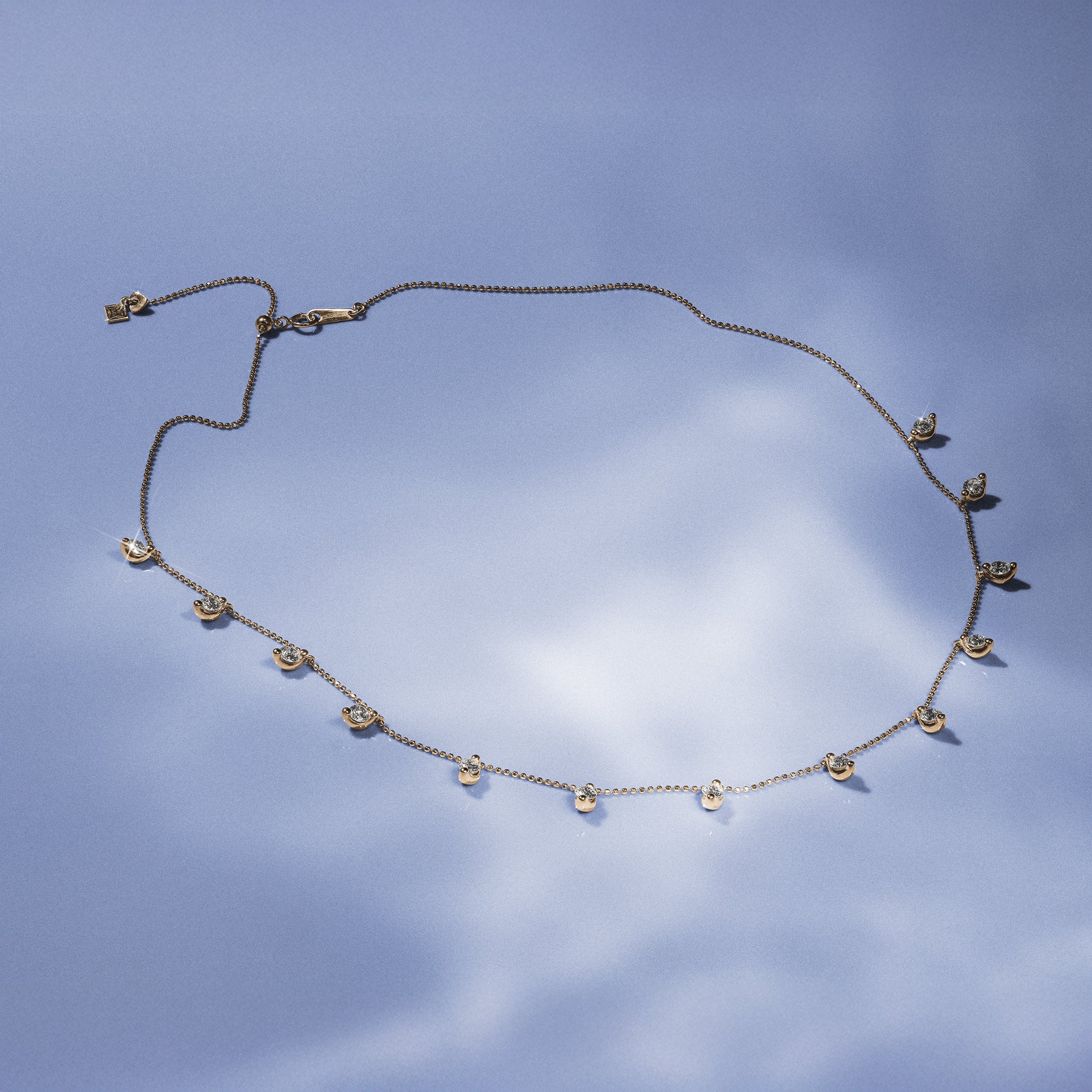 Vivara Lab Diamond Necklace 2.00ct H/SI in 9K Yellow Gold - Image 9