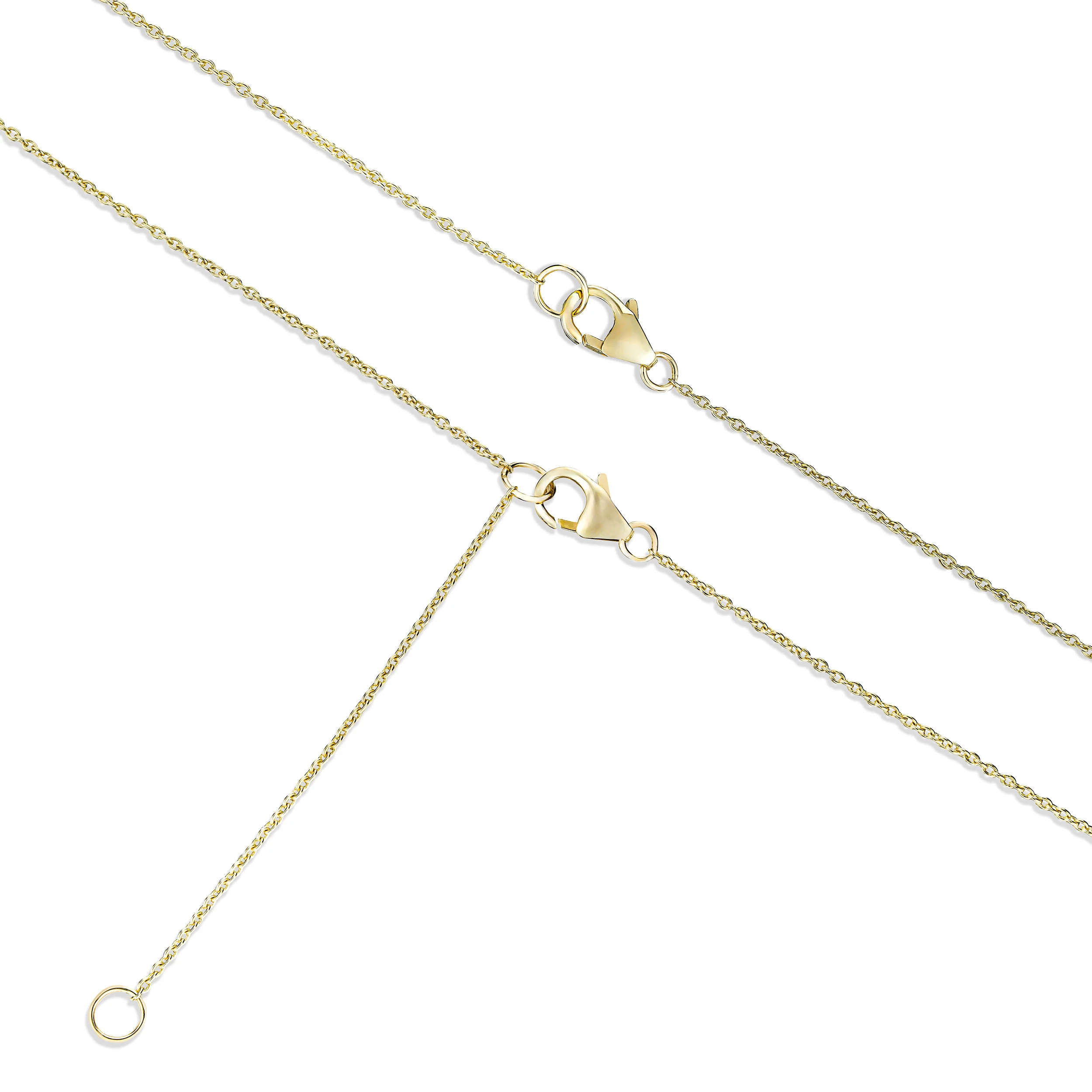 Wanderlust Floating Lab Diamond Solitaire Necklace 2.00ct H/SI in 9K Yellow Gold - Image 7