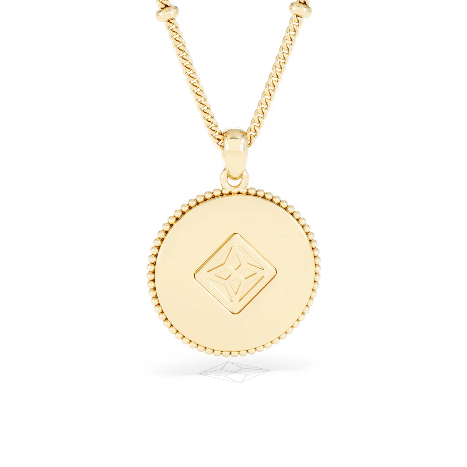 Zodiac Aries Necklace Medallion Lab Grown 0.02ct in 18K Gold Vermeil - Image 51