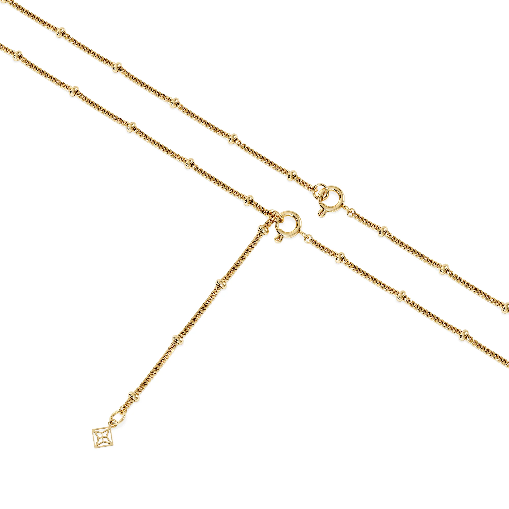 Zodiac Aries Necklace Medallion Lab Grown 0.02ct in 18K Gold Vermeil - Image 6