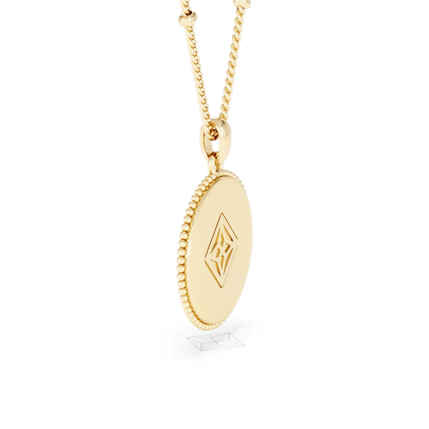Zodiac Pisces Necklace Medallion Lab Grown 0.02ct in 18K Gold Vermeil - Image 64