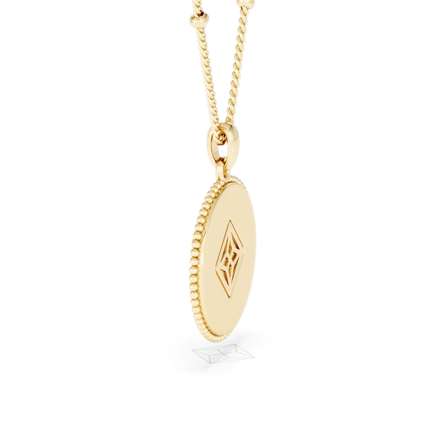 Zodiac Sagittarius Necklace Medallion Lab Grown 0.02ct in 18K Gold Vermeil - Image 64