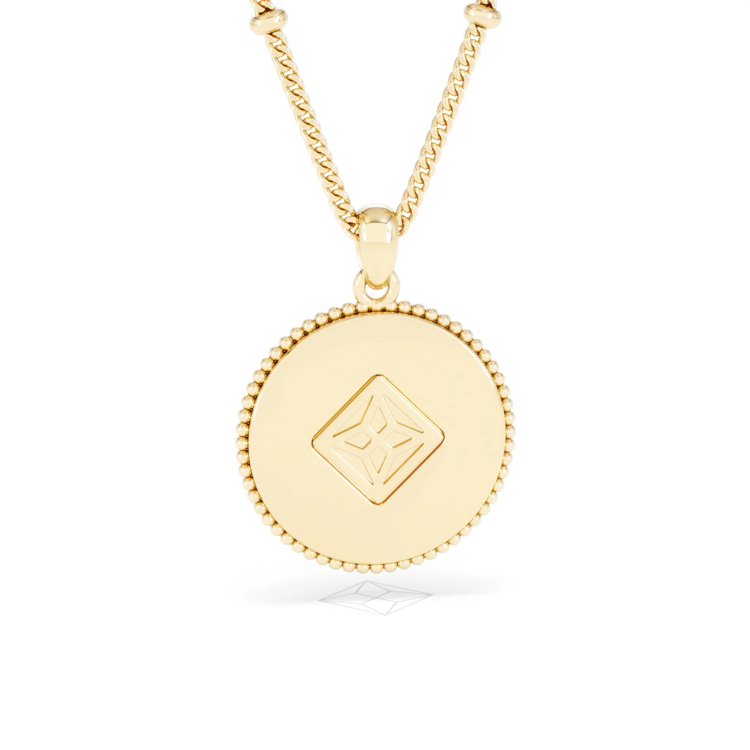 Zodiac Scorpio Necklace Medallion Lab Grown 0.02ct in 18K Gold Vermeil - Image 52