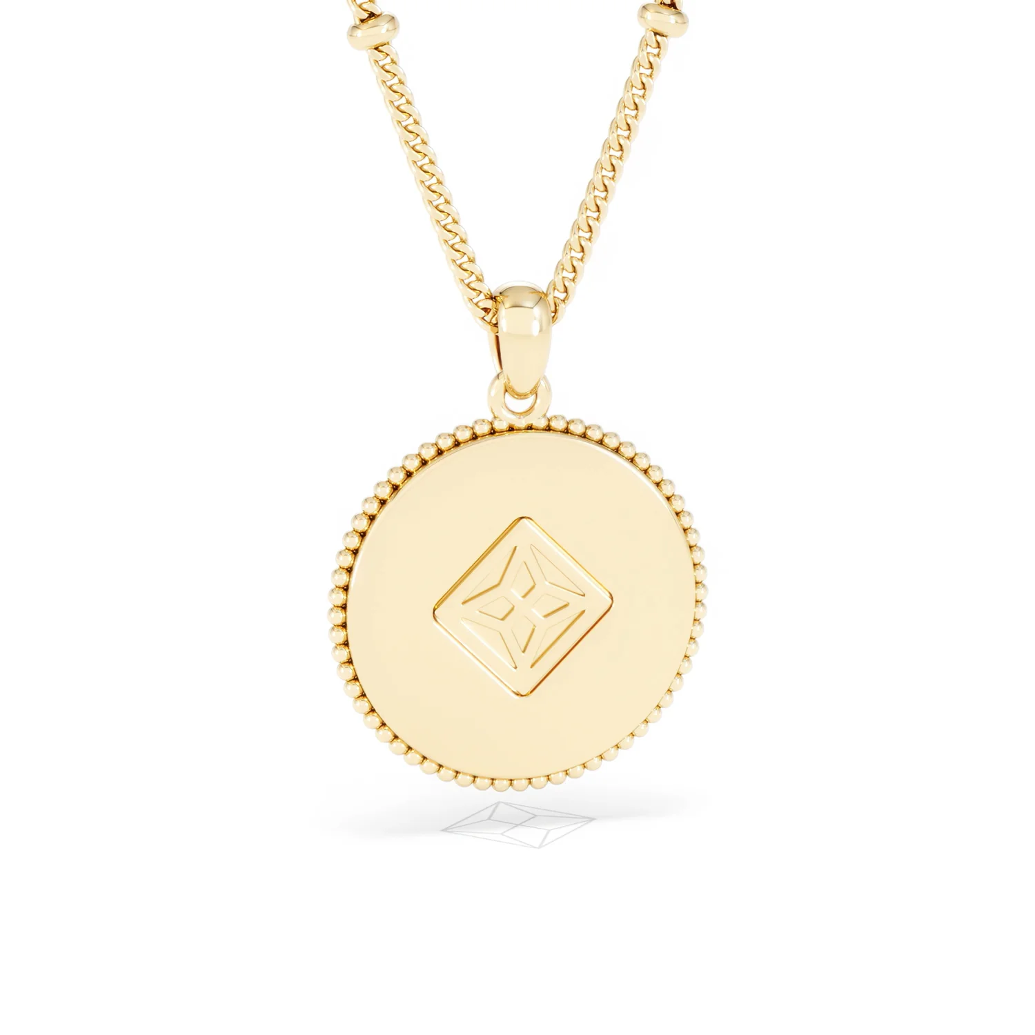Zodiac Scorpio Necklace Medallion Lab Grown 0.02ct in 18K Gold Vermeil - Image 53