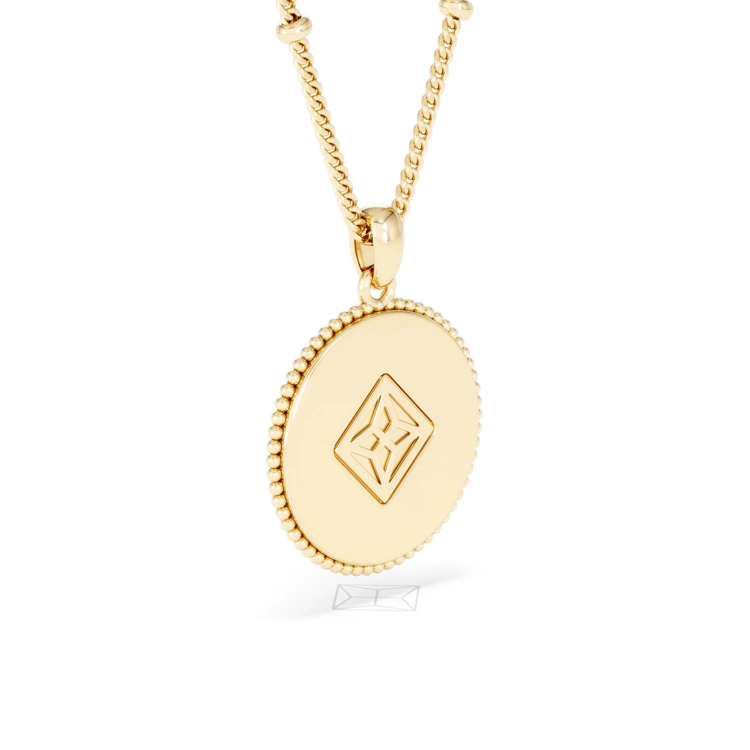 Zodiac Scorpio Necklace Medallion Lab Grown 0.02ct in 18K Gold Vermeil - Image 59