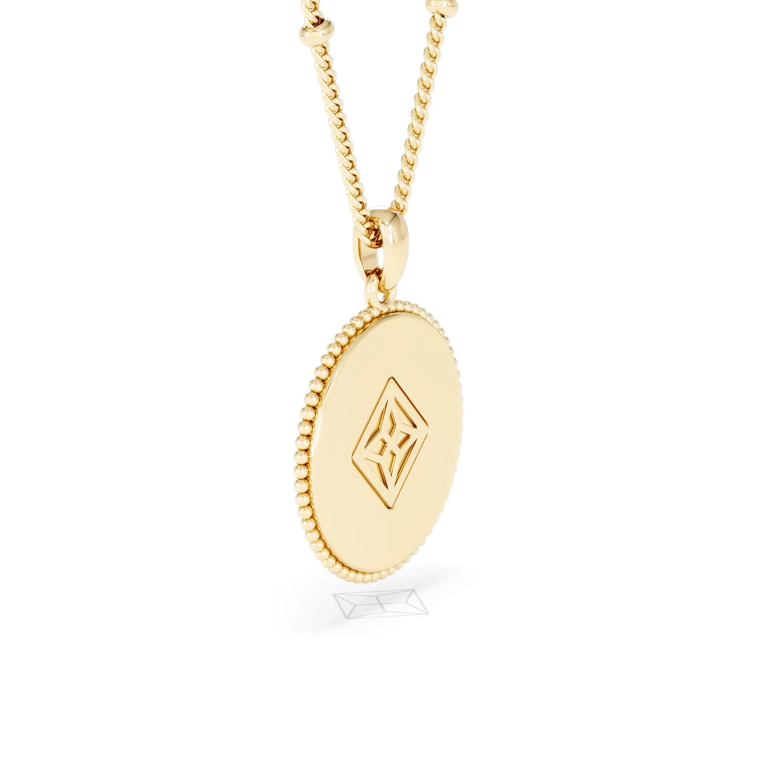 Zodiac Scorpio Necklace Medallion Lab Grown 0.02ct in 18K Gold Vermeil - Image 62
