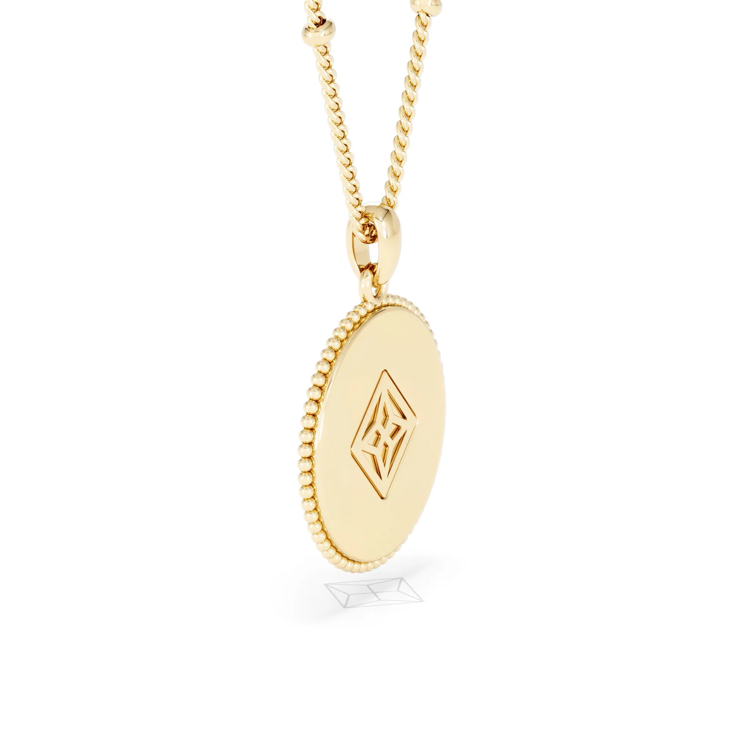 Zodiac Scorpio Necklace Medallion Lab Grown 0.02ct in 18K Gold Vermeil - Image 63