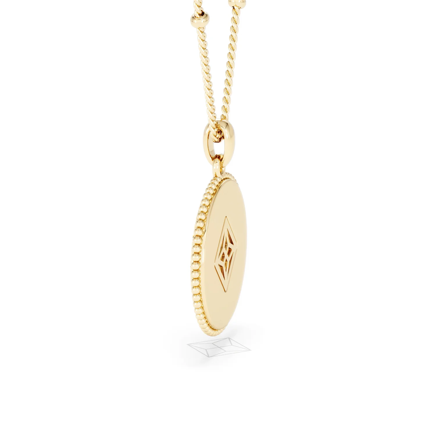 Zodiac Scorpio Necklace Medallion Lab Grown 0.02ct in 18K Gold Vermeil - Image 66