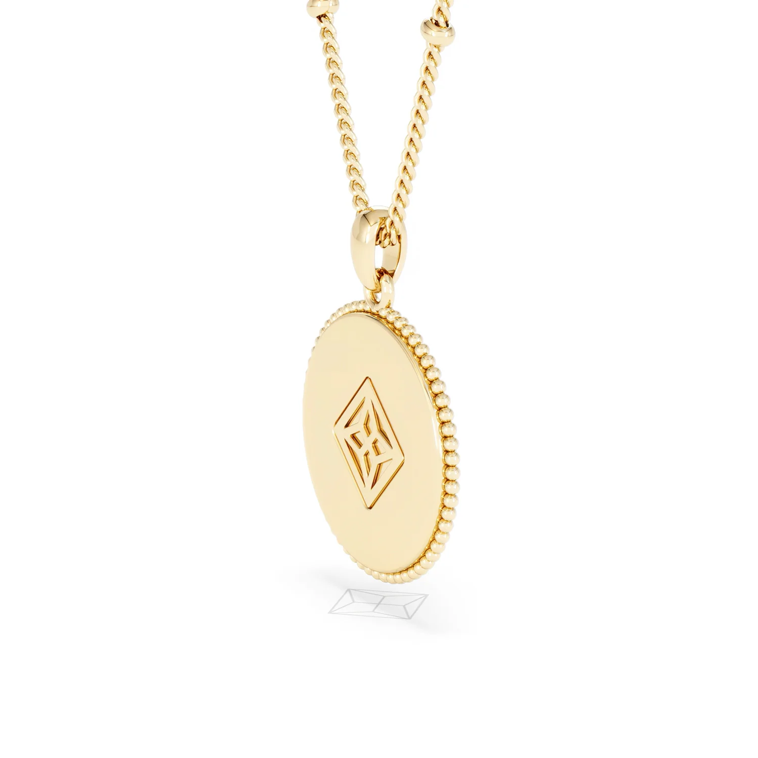 Zodiac Taurus Necklace Medallion Lab Grown 0.02ct in 18K Gold Vermeil - Image 36